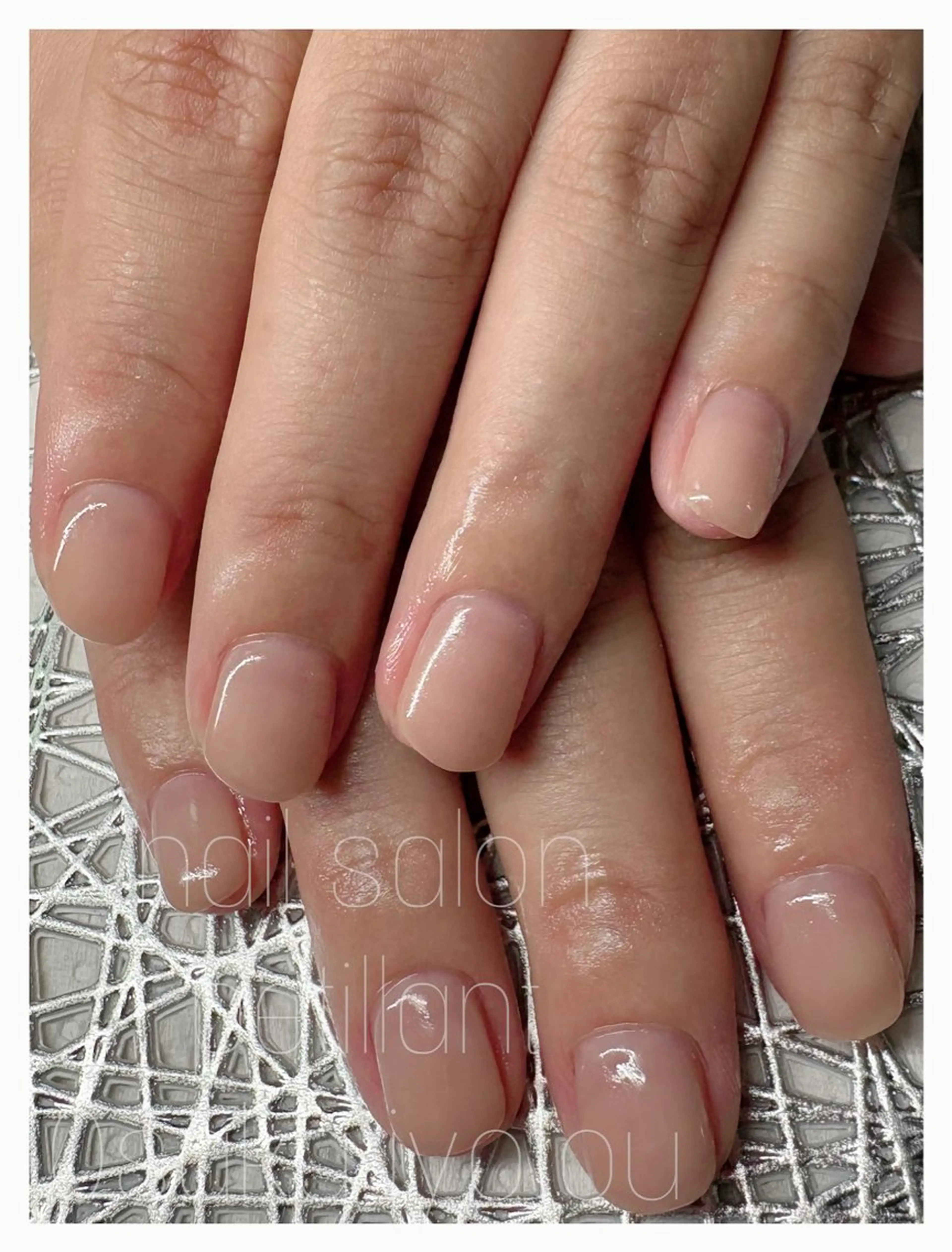 ネイル シンプルネイル nail salon petillantのネイルデザイン