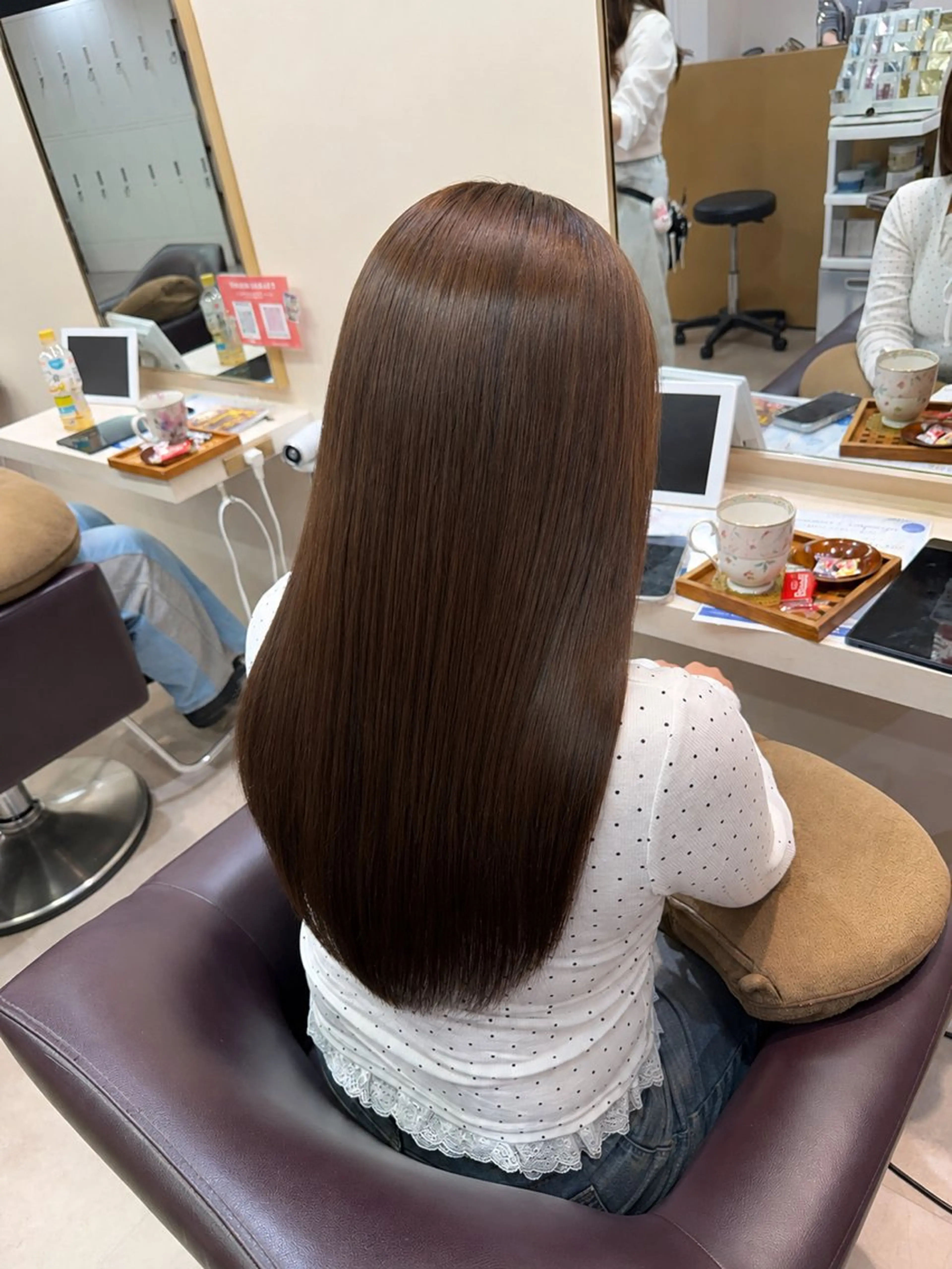 ロング カラー いなだ さくらのヘアスタイル