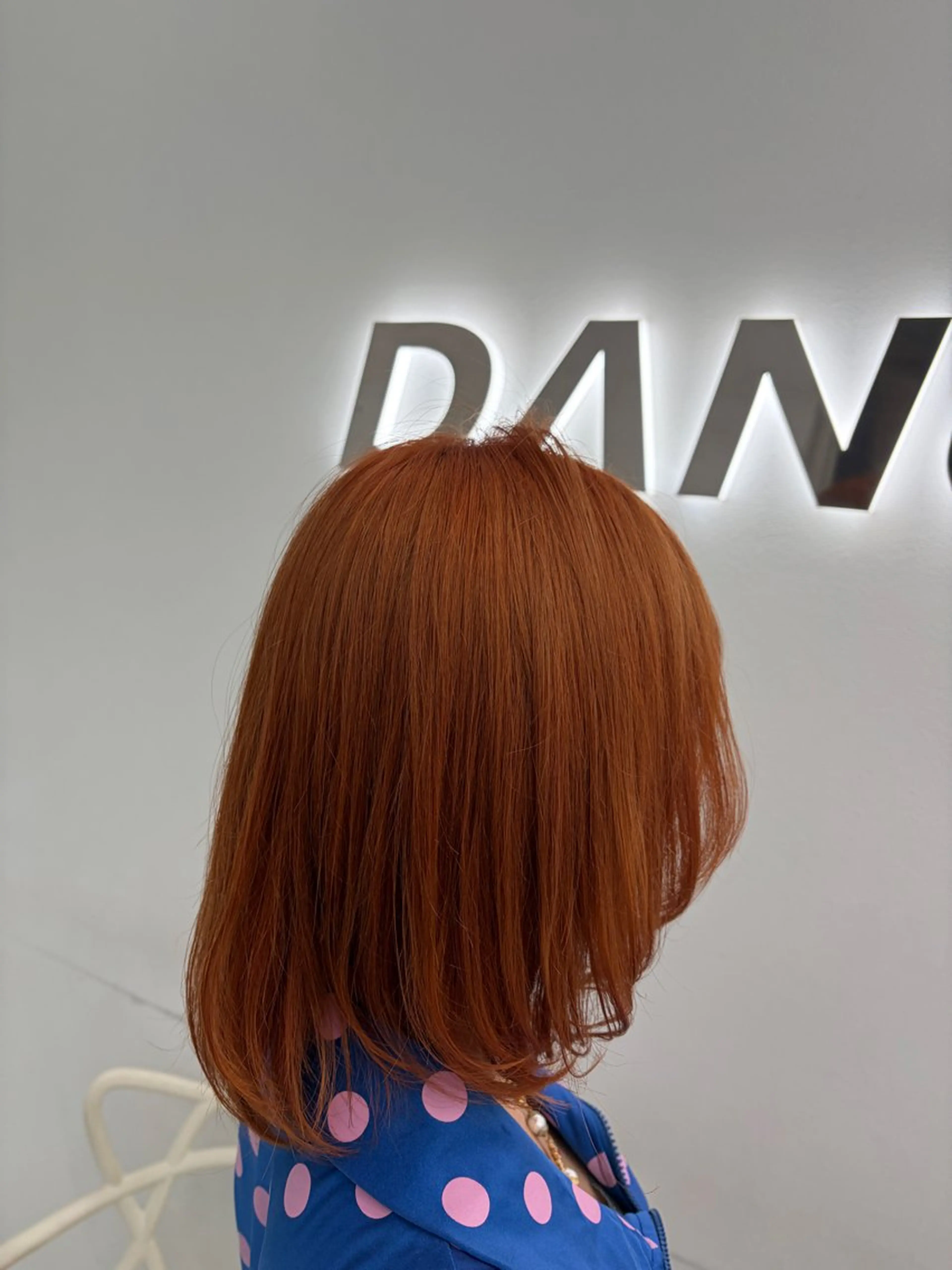 ロング ヘアカラー ヘアセット 艶髪ハイトーンカラー 渋谷🎀ririkaのヘアスタイル