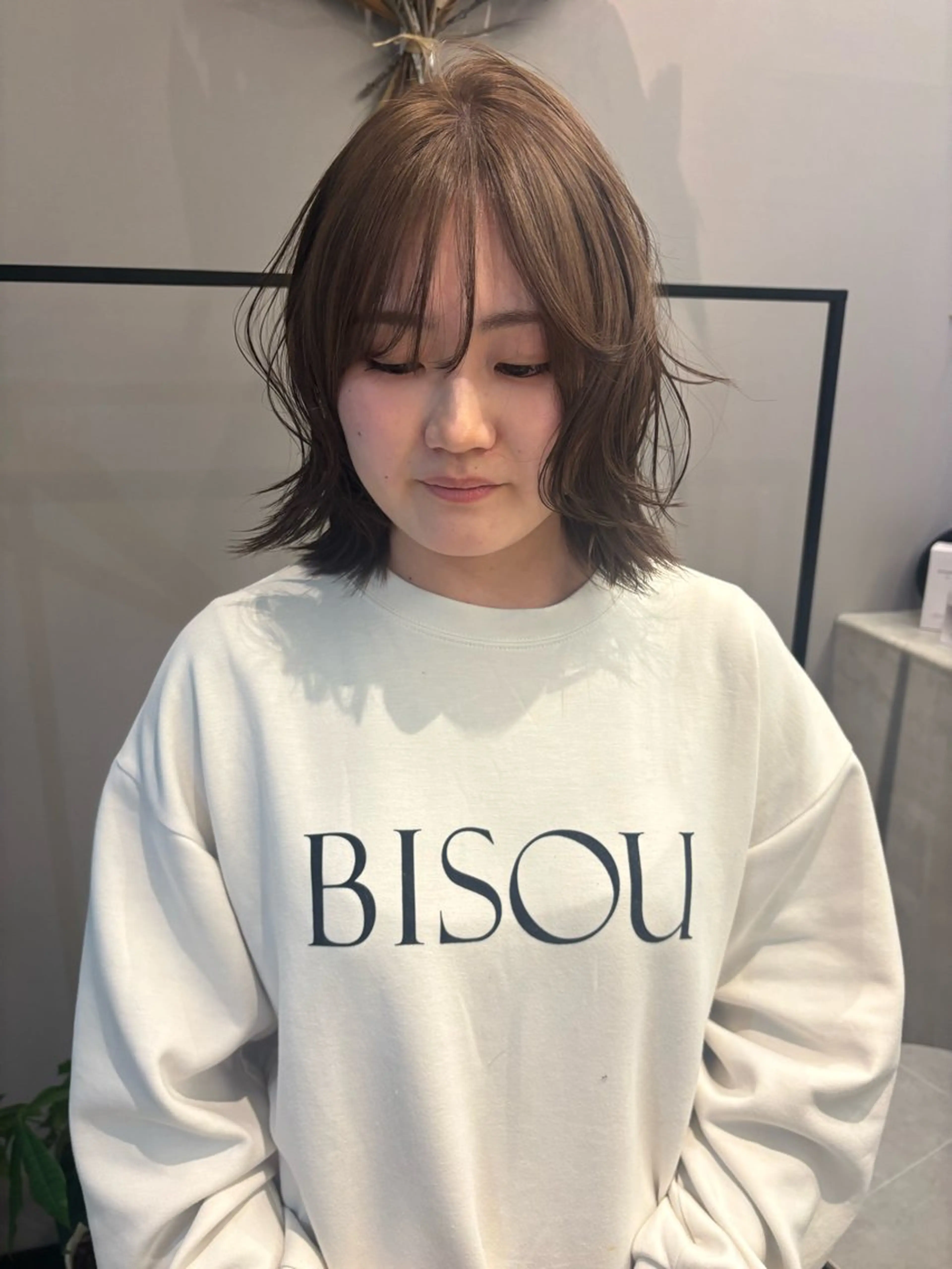 ブリーチなしW  color＋2step treatment🍓の写真