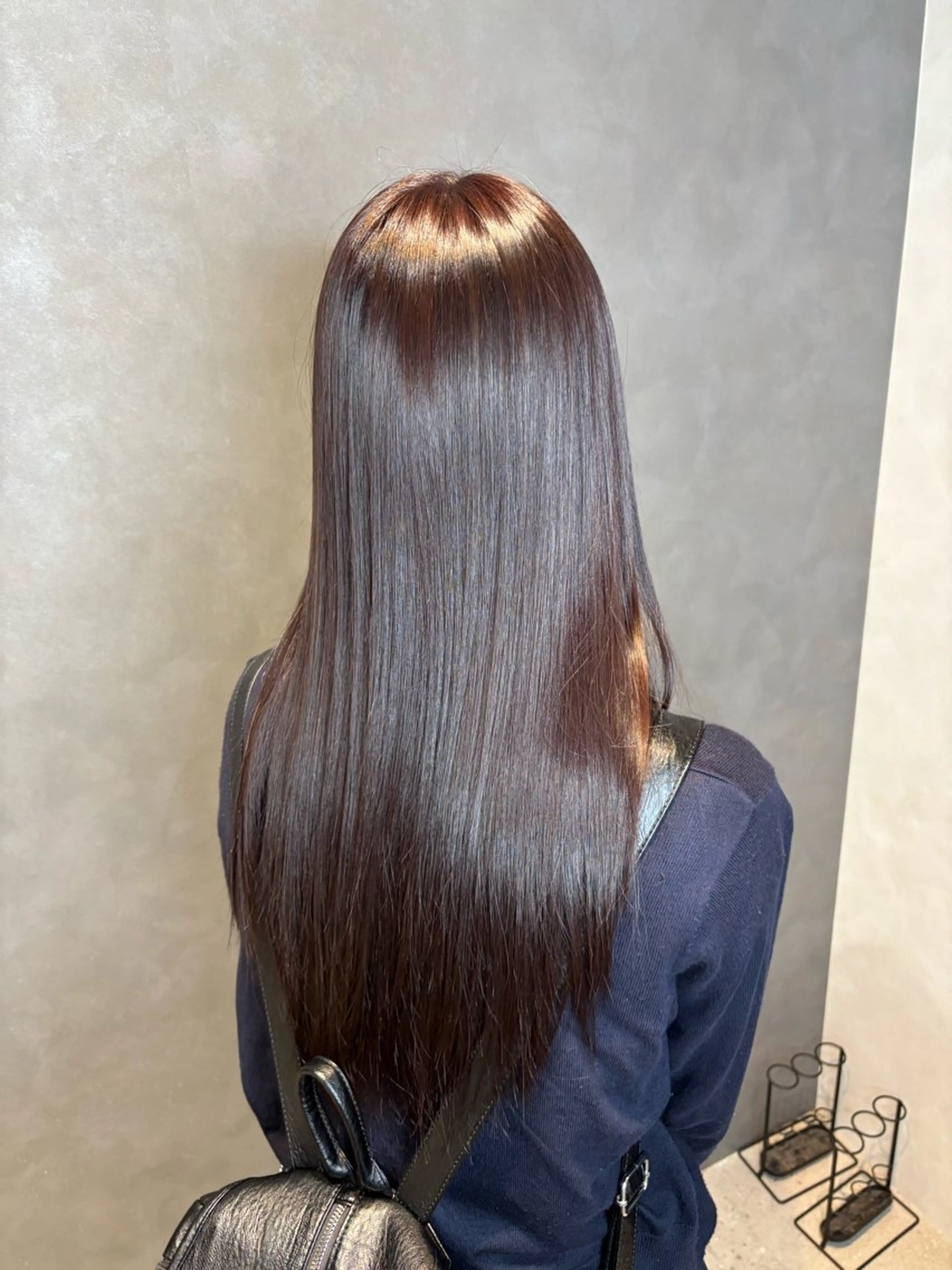 ロング カラー レッドカラー ヘアカラー REO ／フルカラーのヘアスタイル