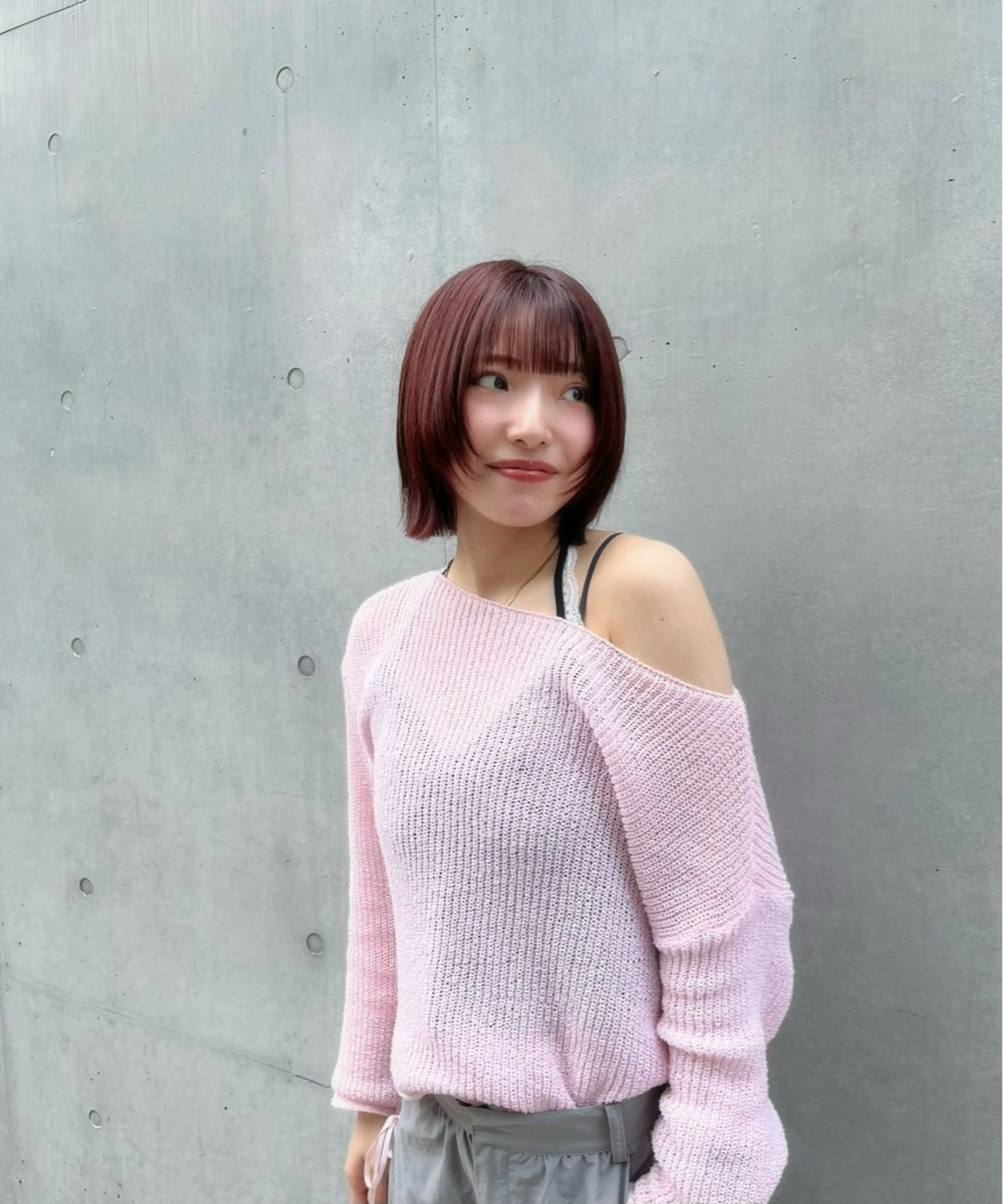 ショート 縮毛矯正/ハイトーン /パーマ/せき🧸のヘアスタイル