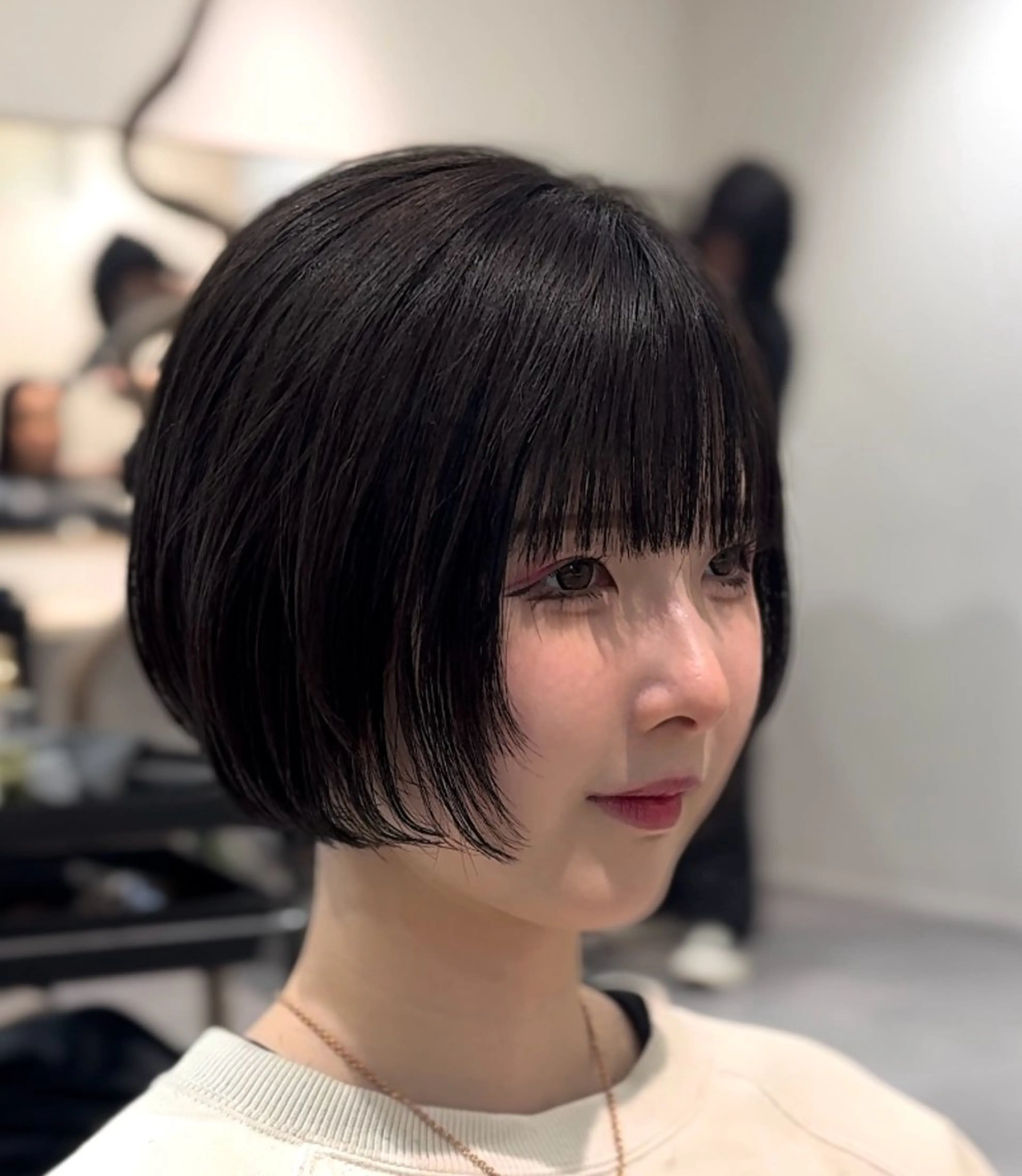 ショート カット ヘアカラー トリートメント AO所属・ボブ/艶カラー/ 縮毛矯正/寺岡祐斗のヘアスタイル