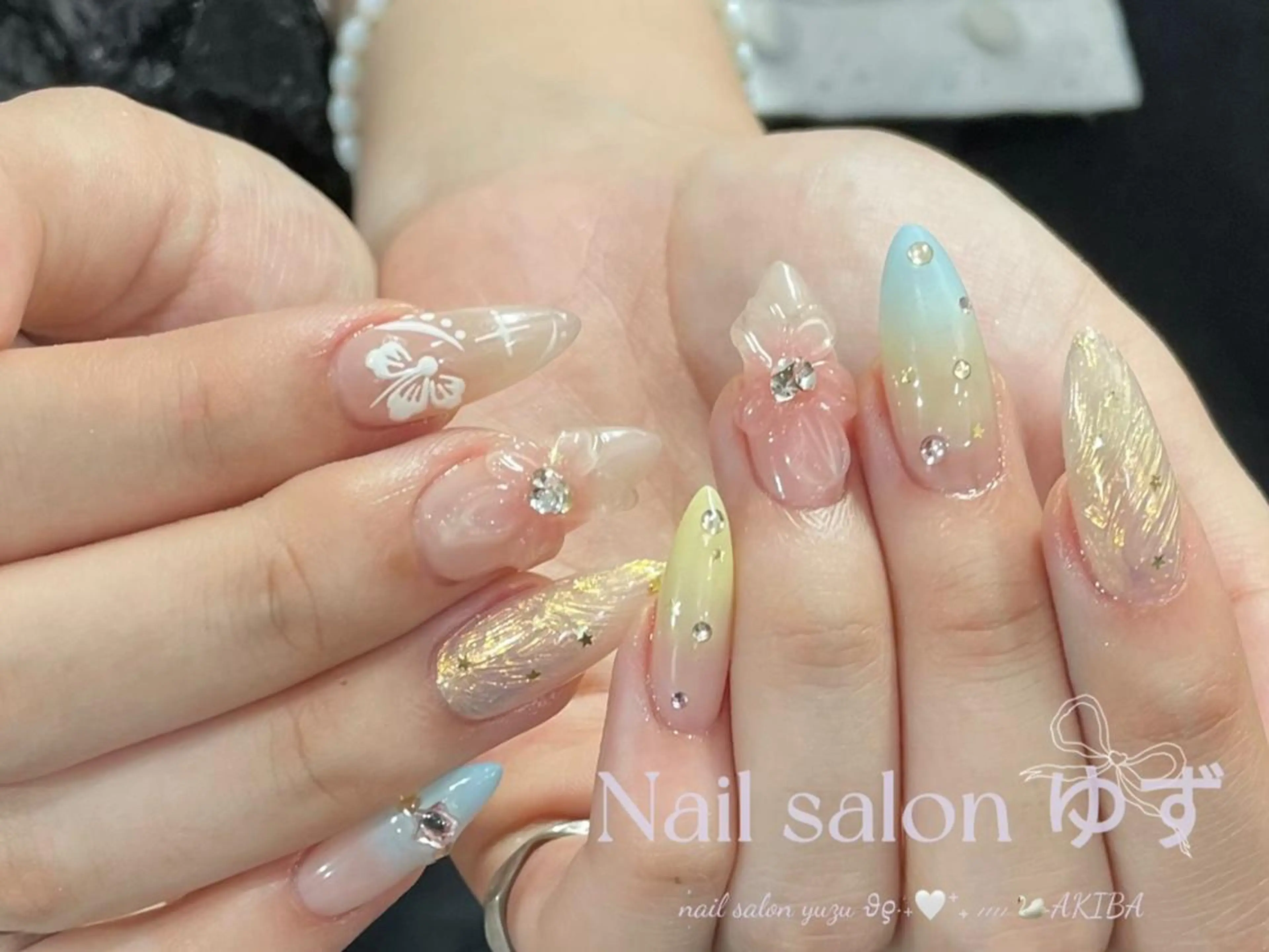 ネイル ハンドネイル MAKI💚💚💚 秋葉原.のネイルデザイン