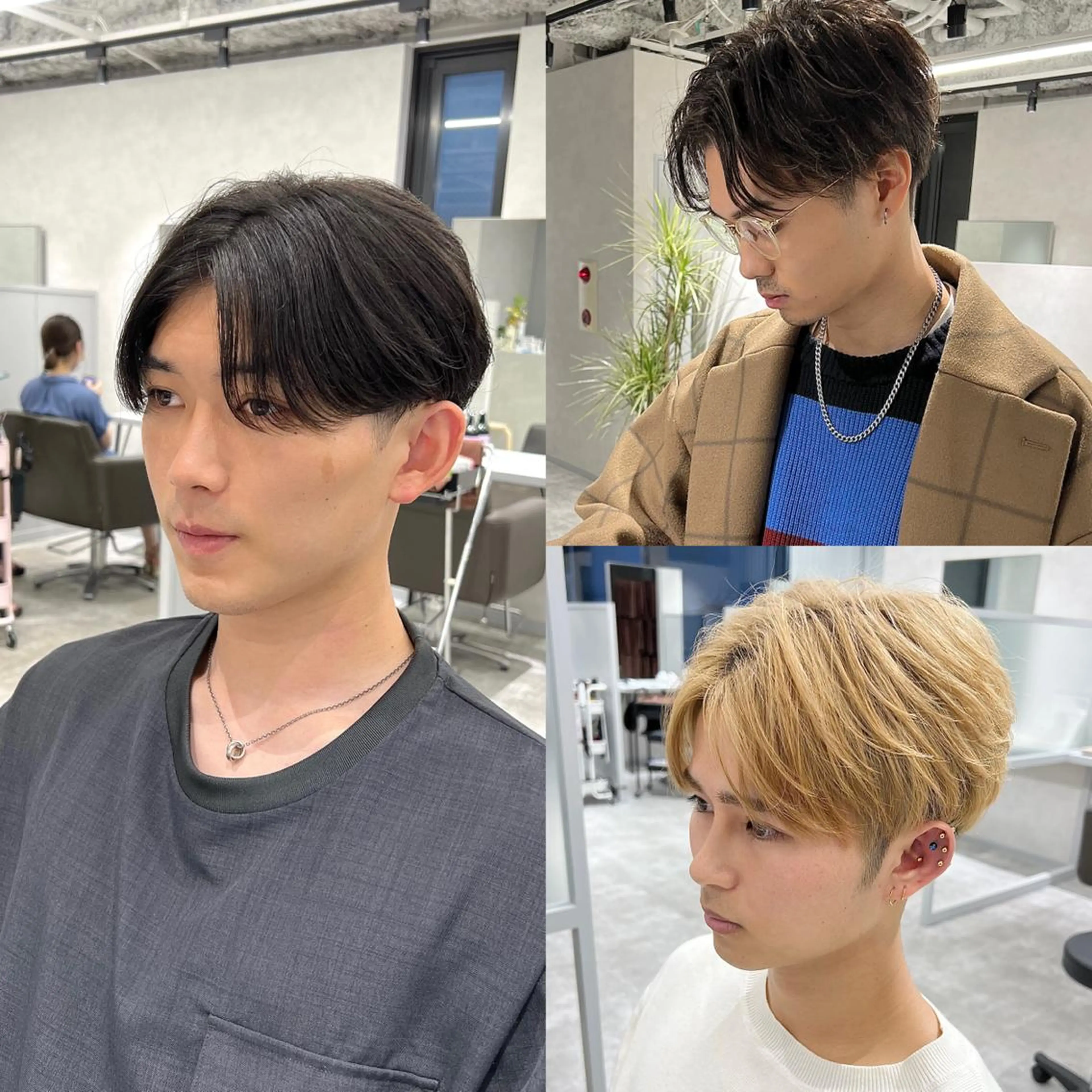 ショート 関西センターパート メンズモデル募集のヘアスタイル