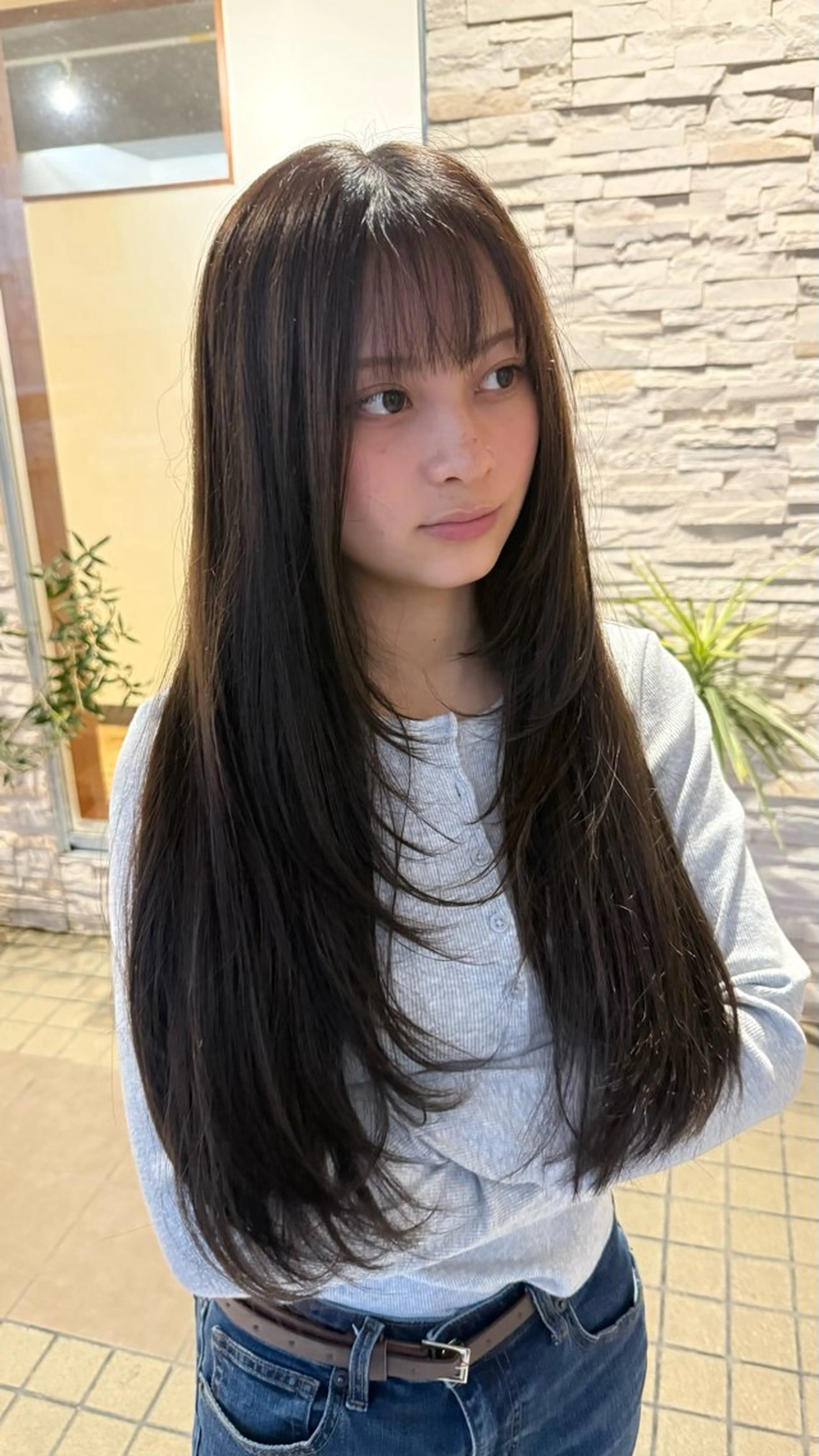 ロング カット セナ 抜け感レイヤー職人のヘアスタイル
