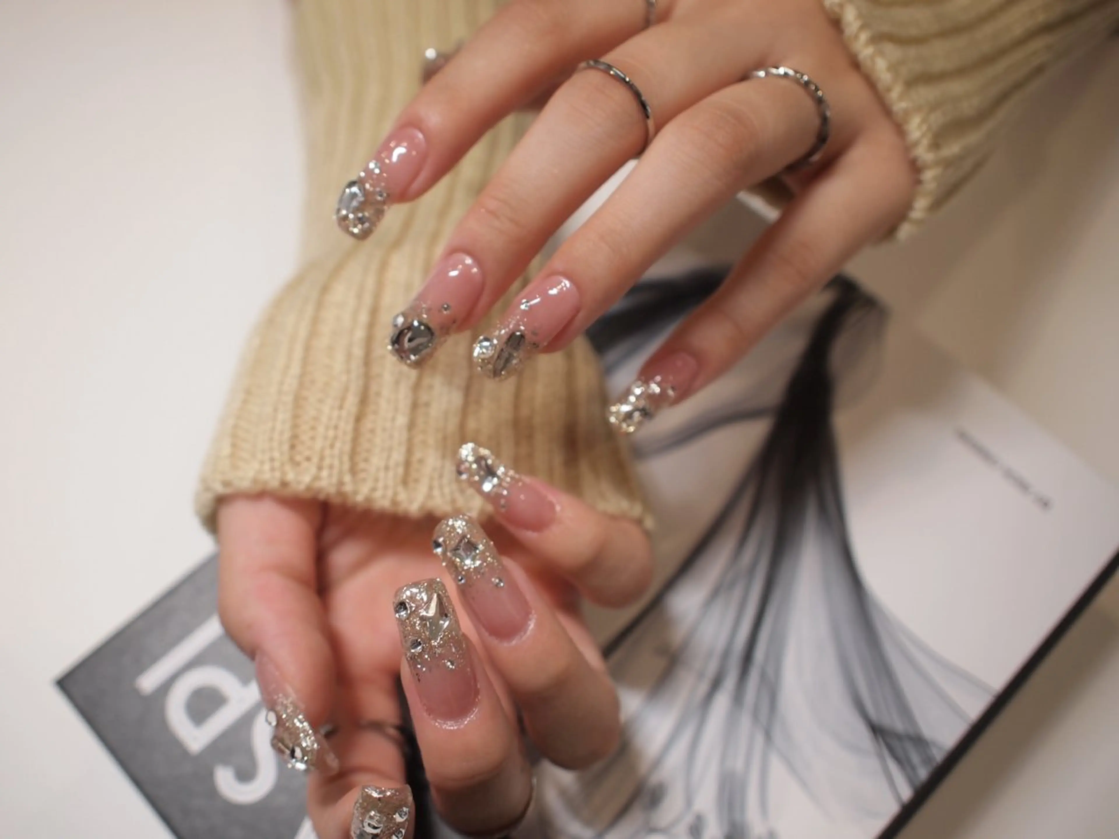 «ジェル»👑当日予約限定クーポン👑ラメグラデーションの写真