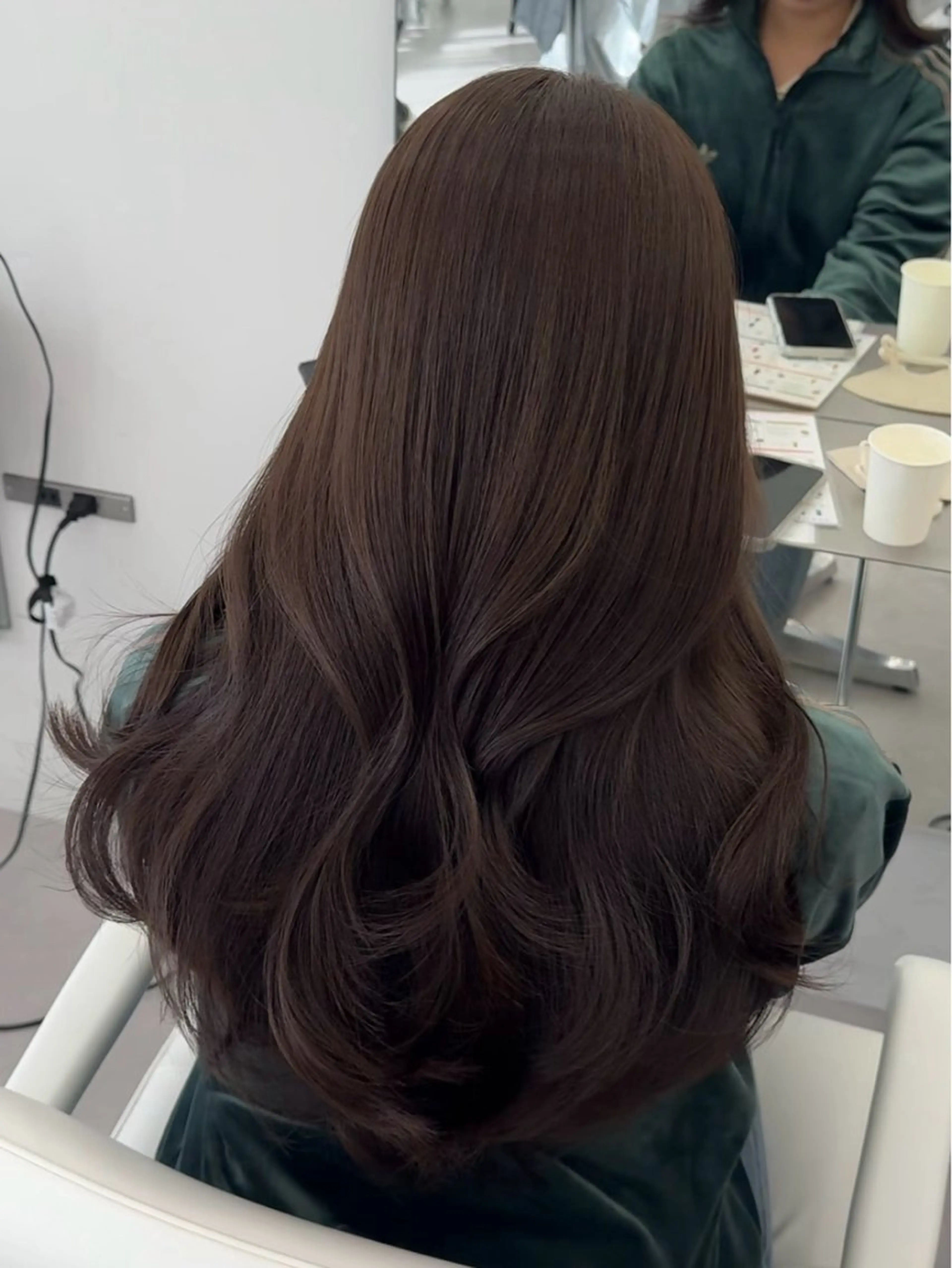 ミディアム カラー ヘアアレンジ カット ヘアカラー トリートメント 顔周り&ミディアム 特化/池袋/kokiのヘアスタイル