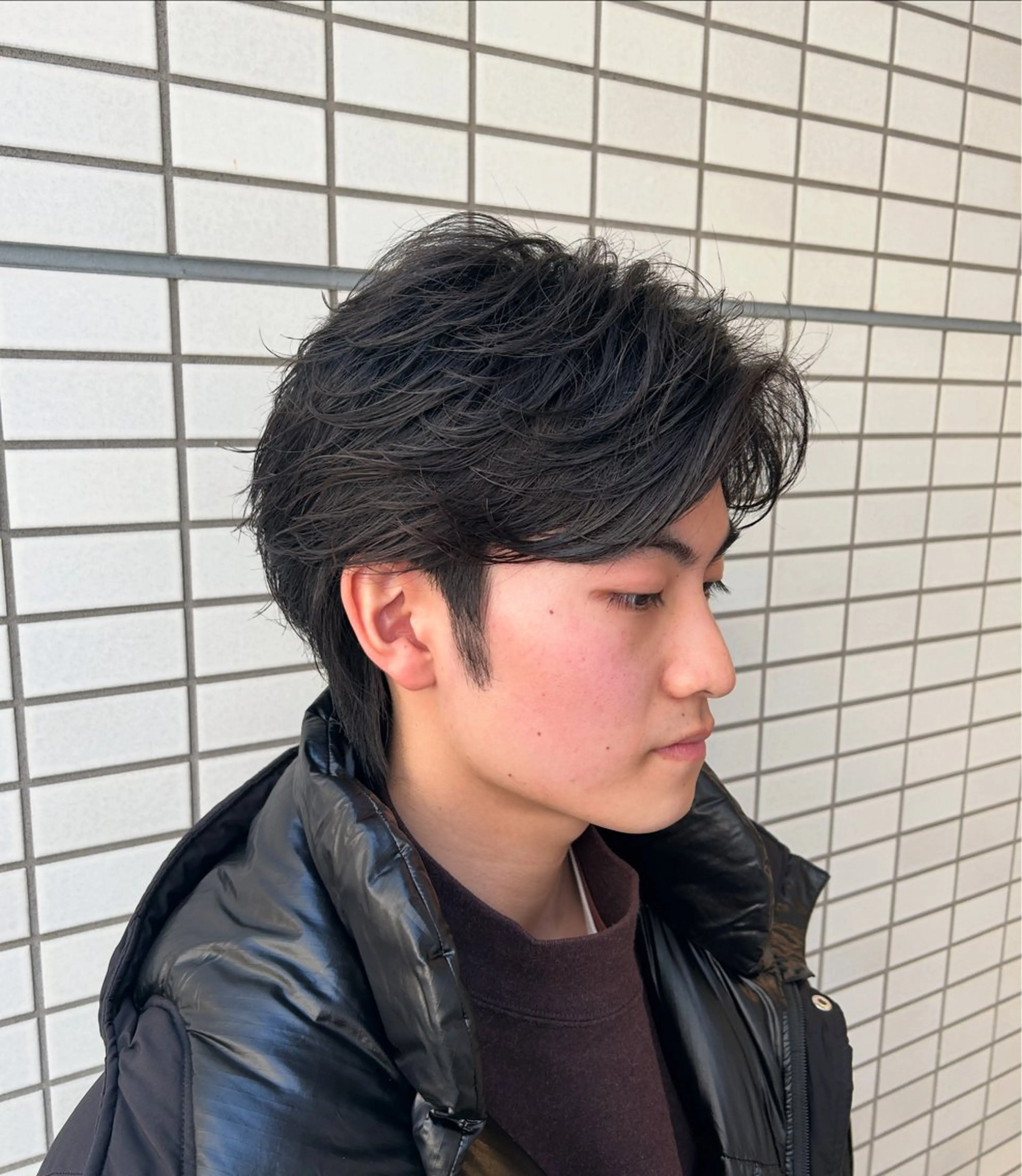 ショート カット パーマ 篠原 一成のヘアスタイル