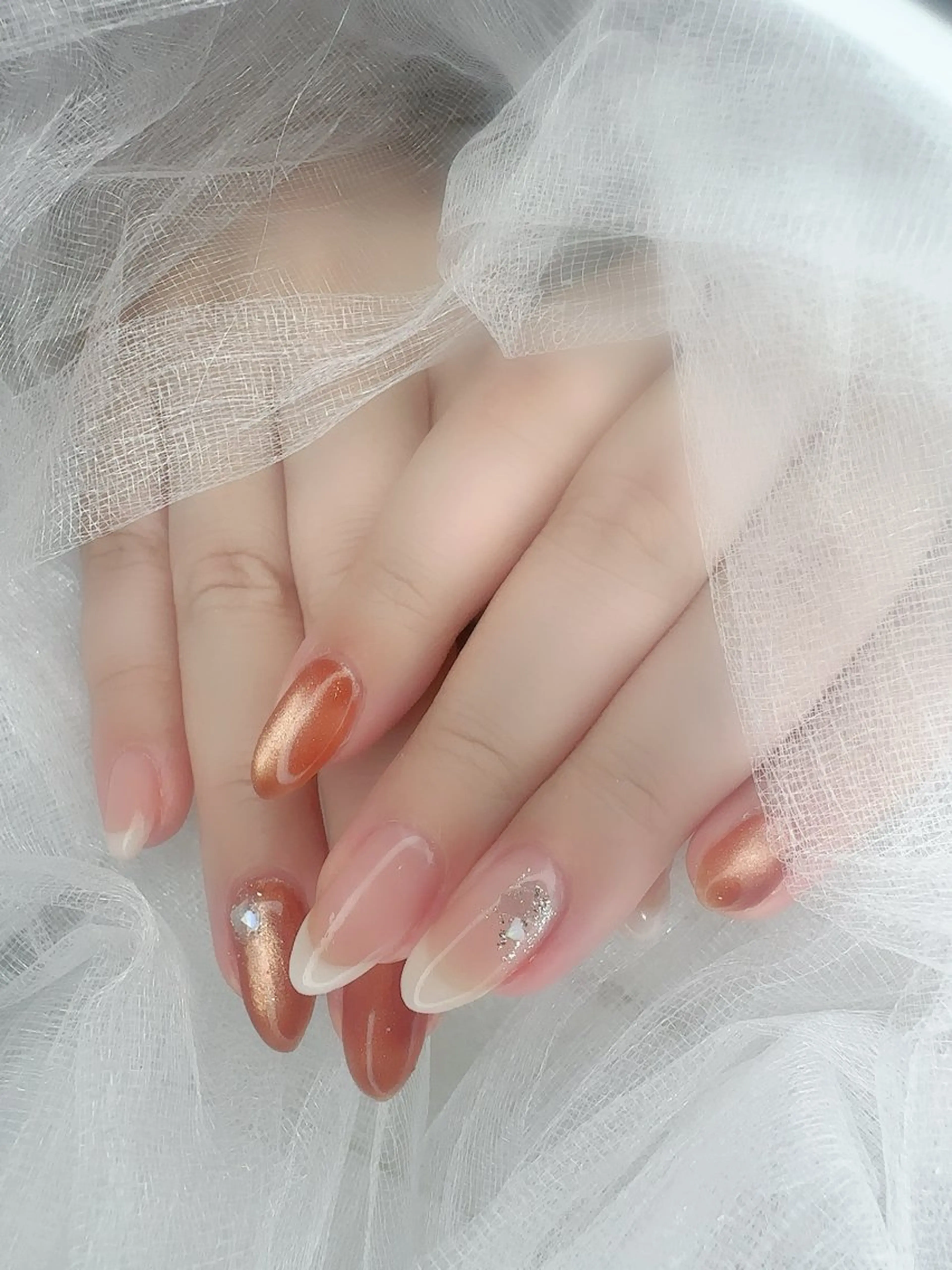 ミディアム 寺澤 杏咲のネイルデザイン