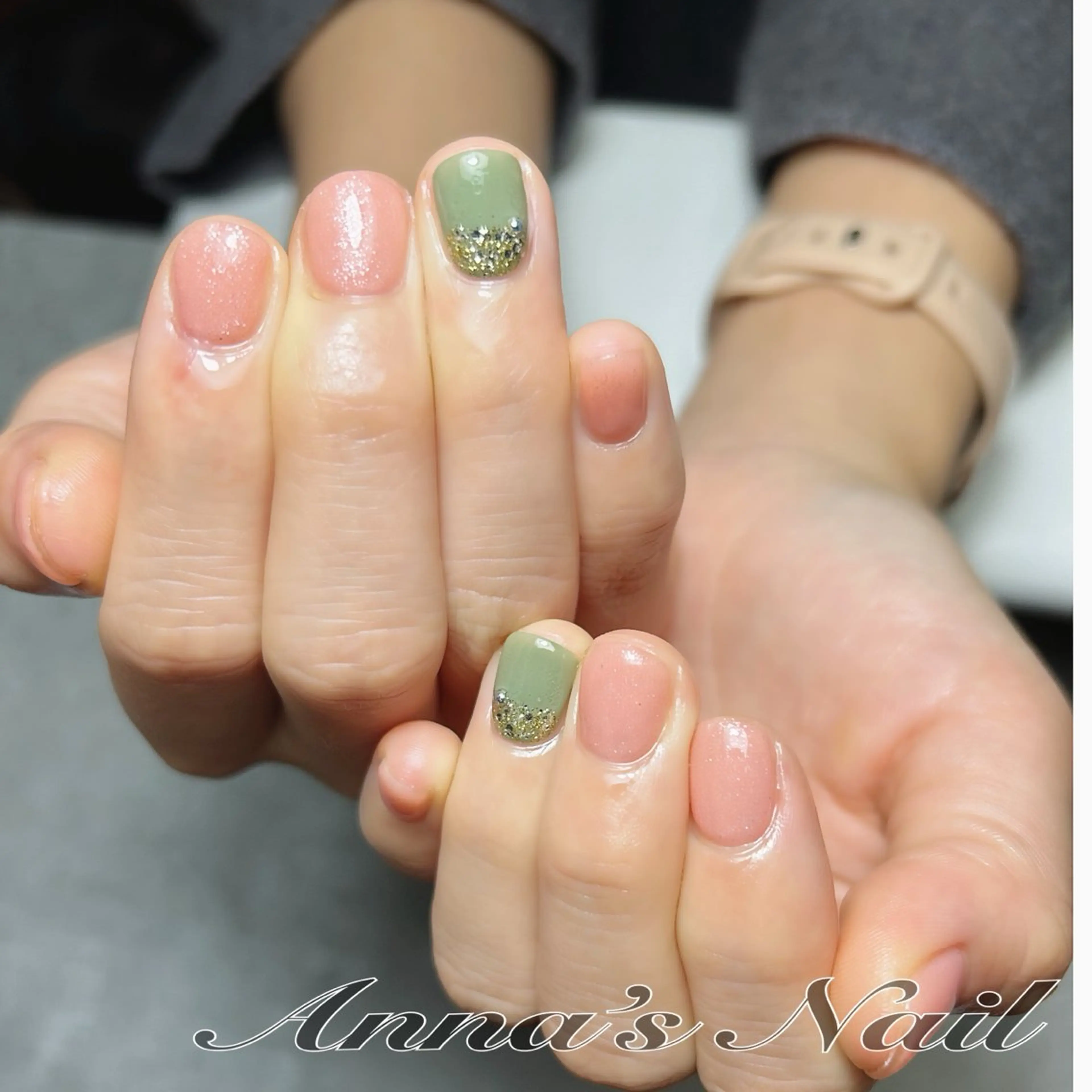 ネイル 清口 杏奈のネイルデザイン