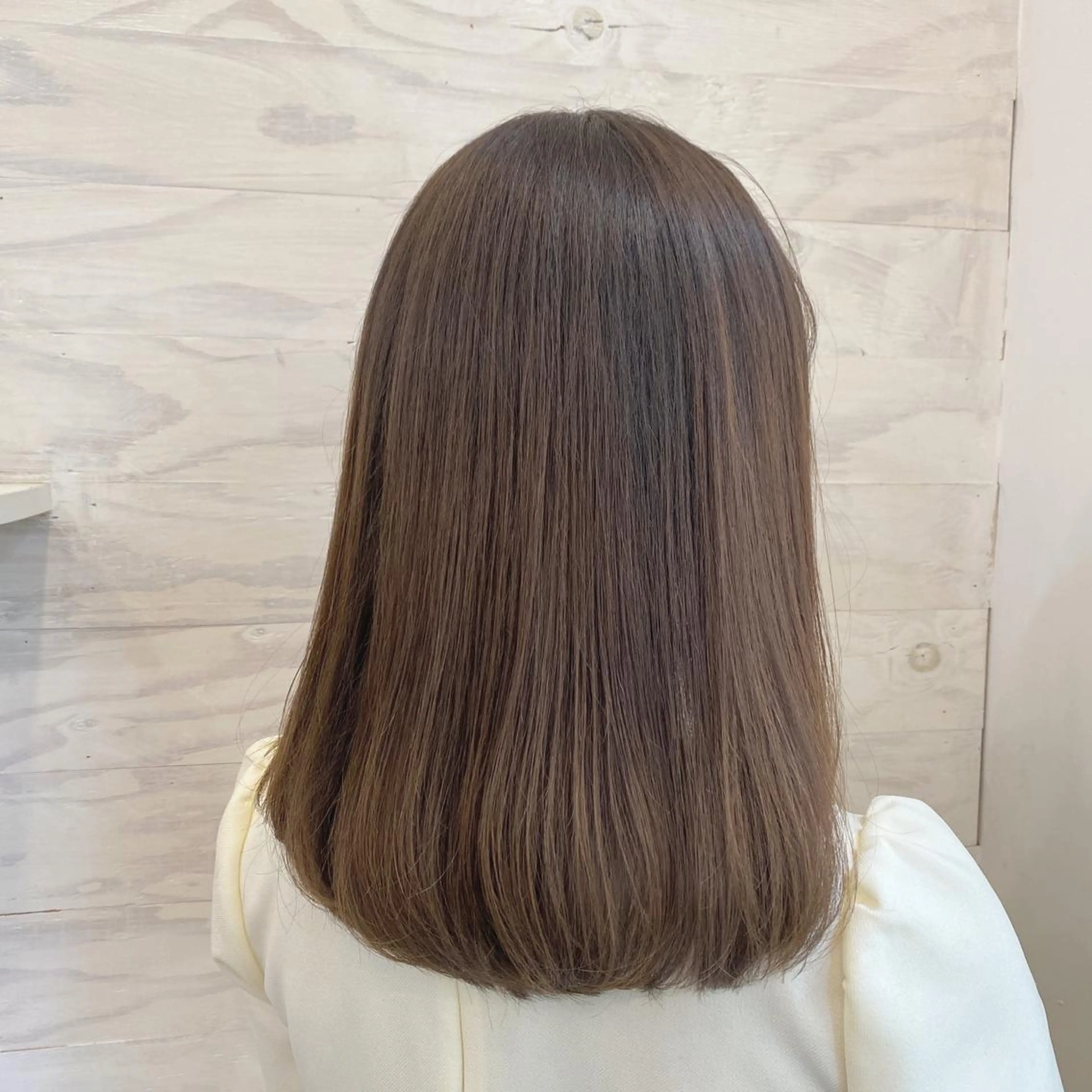 ミディアム 🪭risa 暖色/レイヤー🪭のヘアスタイル