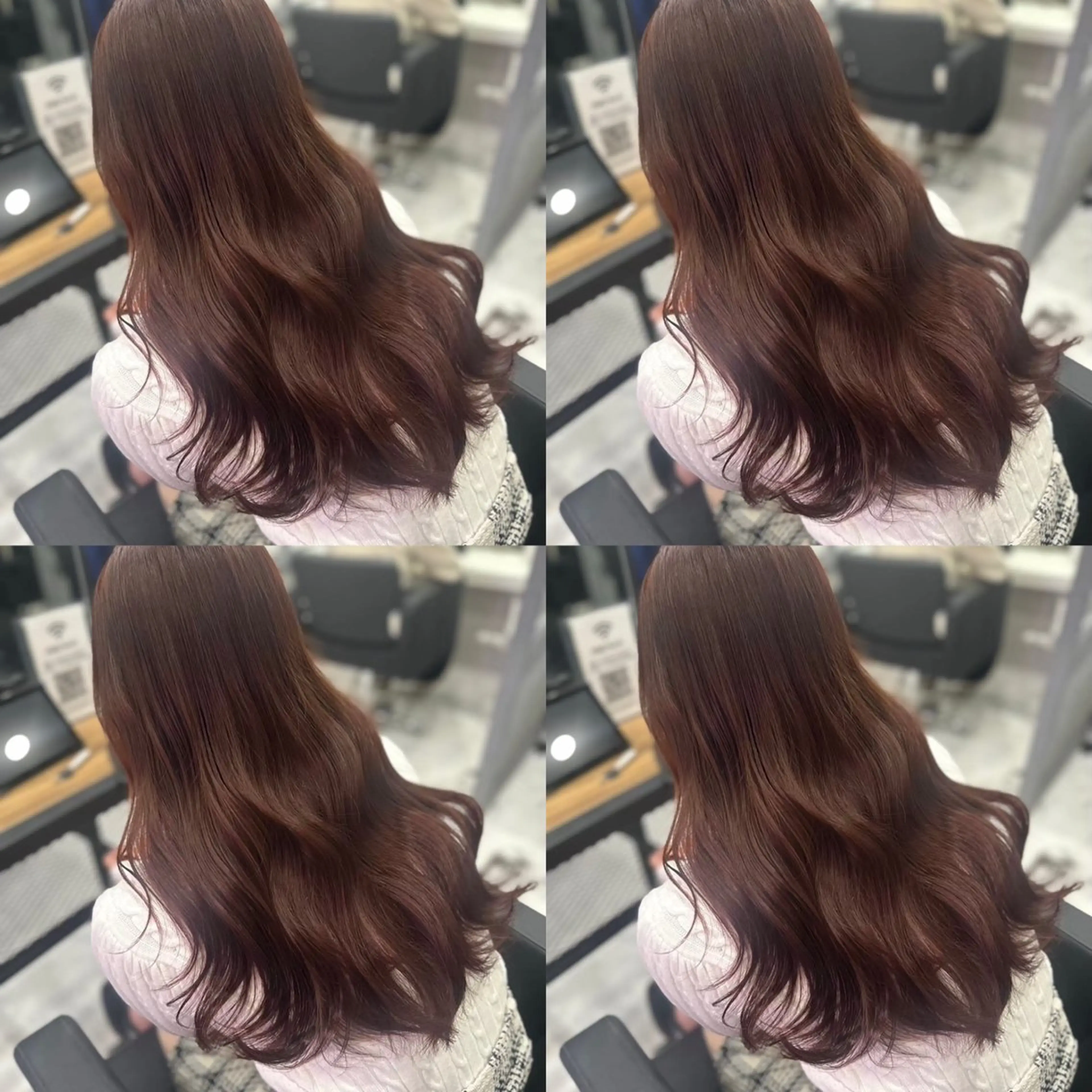 ロング カラー ヘアカラー トリートメント 🦋REISA🦋 エクステ×ハイトーンのヘアスタイル