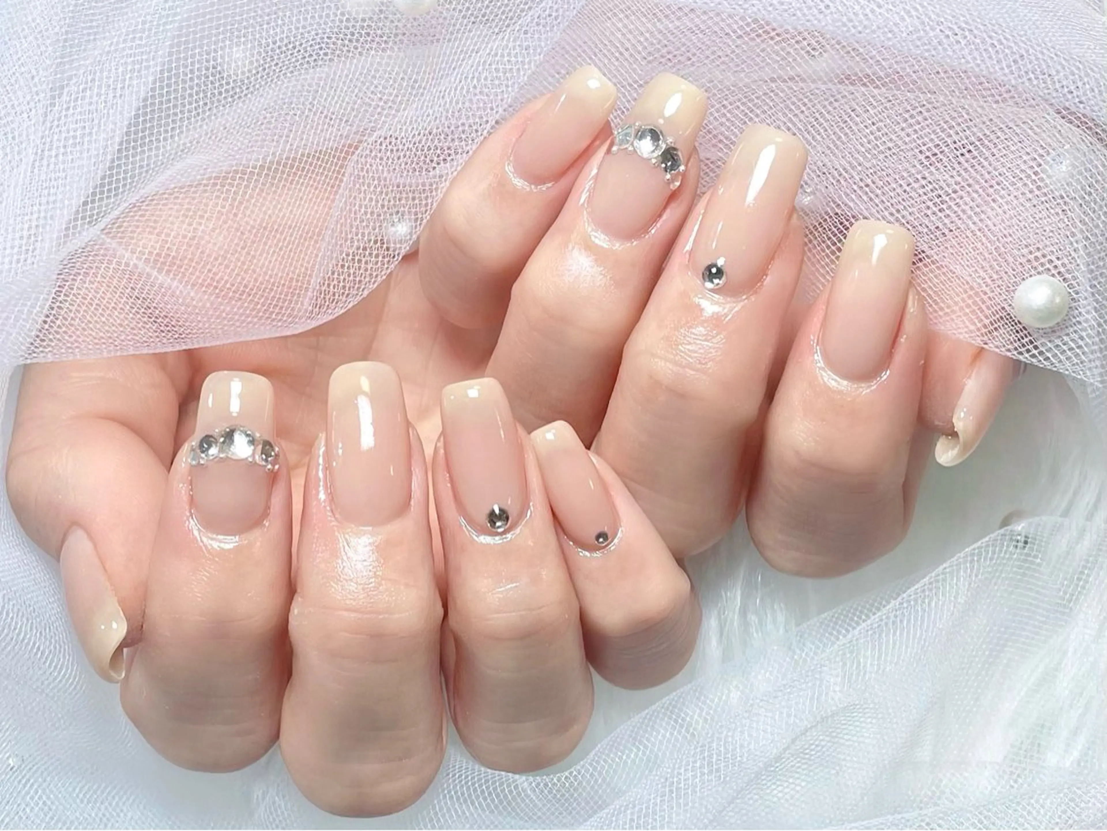 ネイル ハンドネイル ハンドケア SUN nail上本町のネイルデザイン