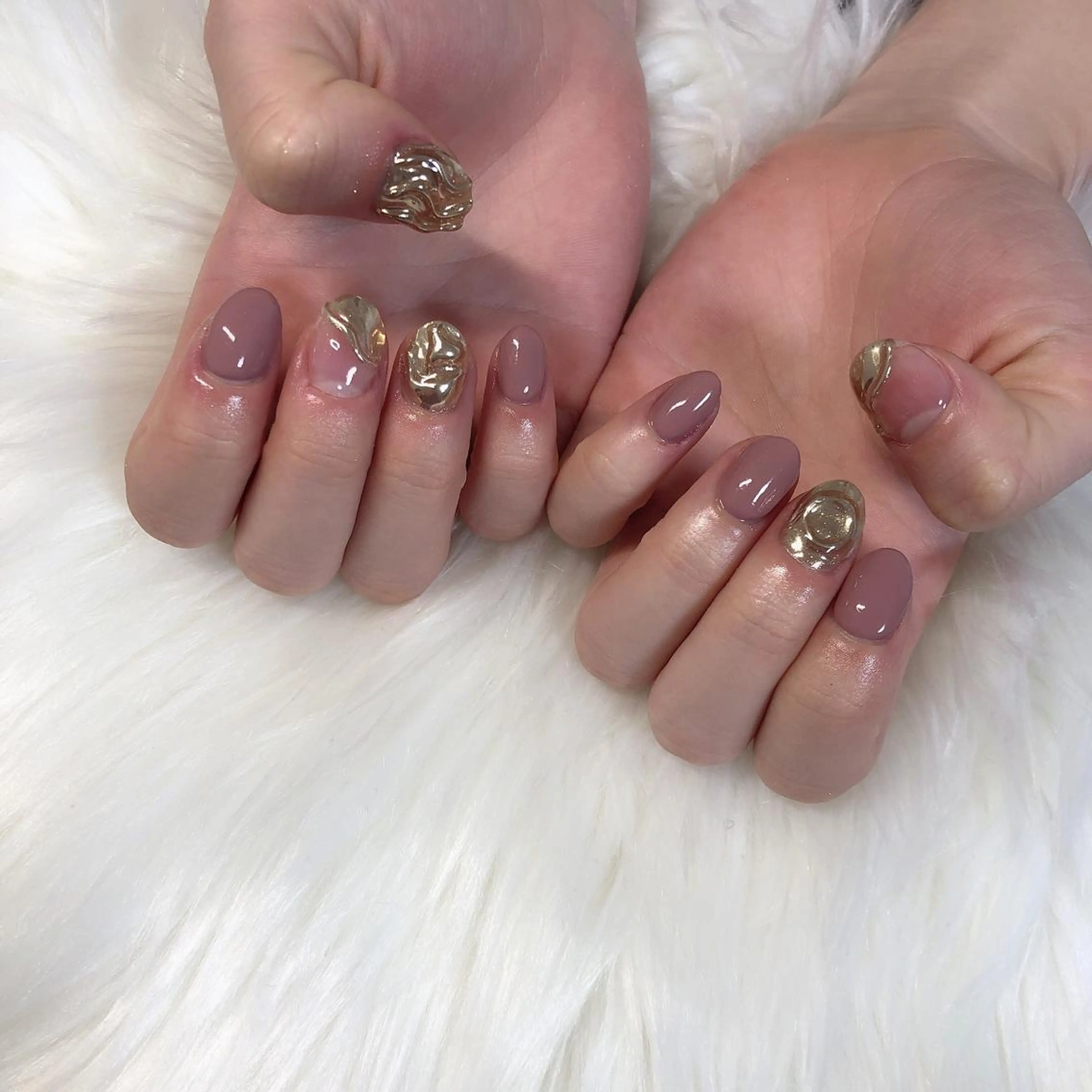 ネイル ハンドネイル 西岡 杏のネイルデザイン