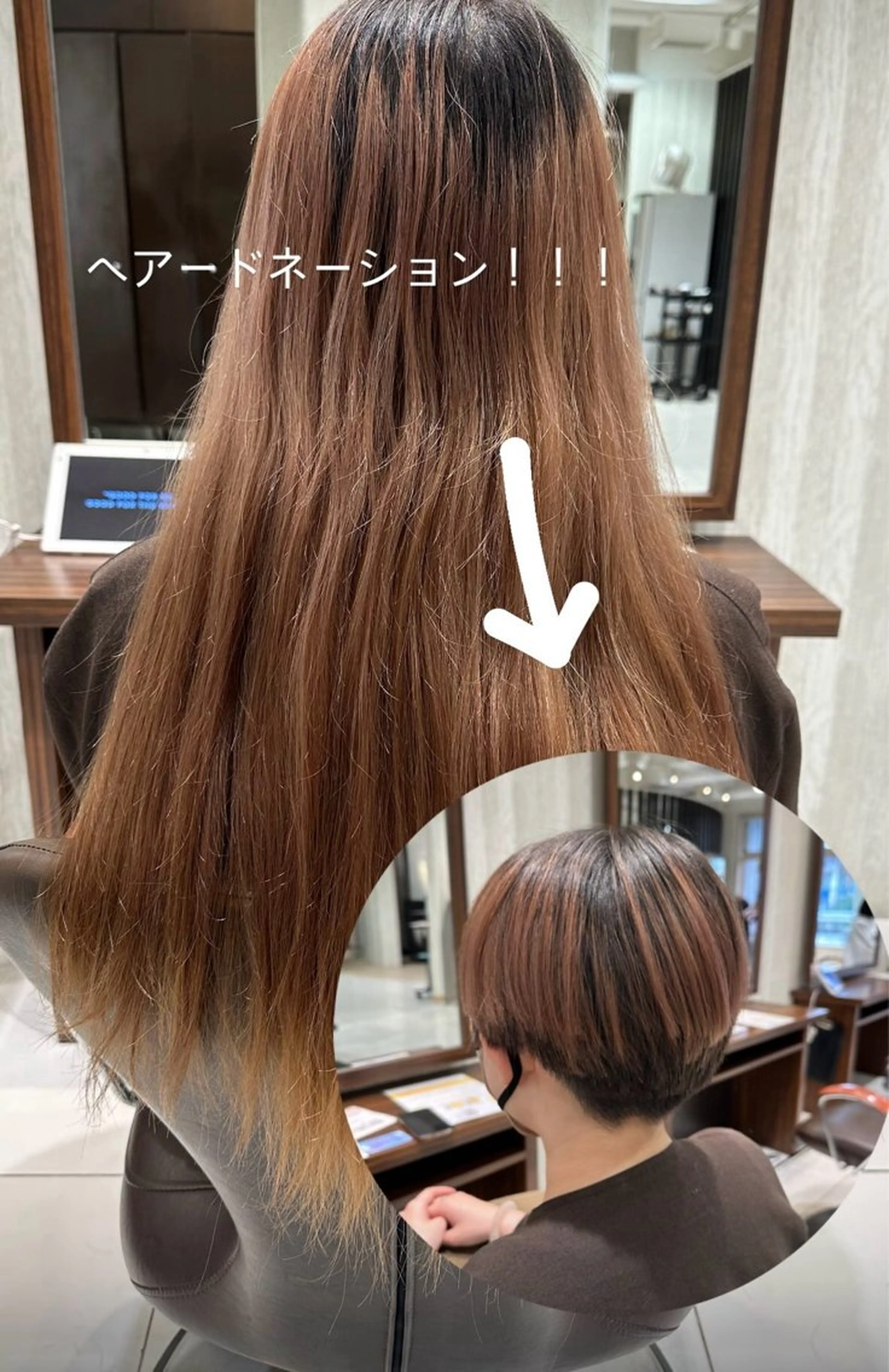 ショート ブリーチ/艶カラー カノ🌼のヘアスタイル