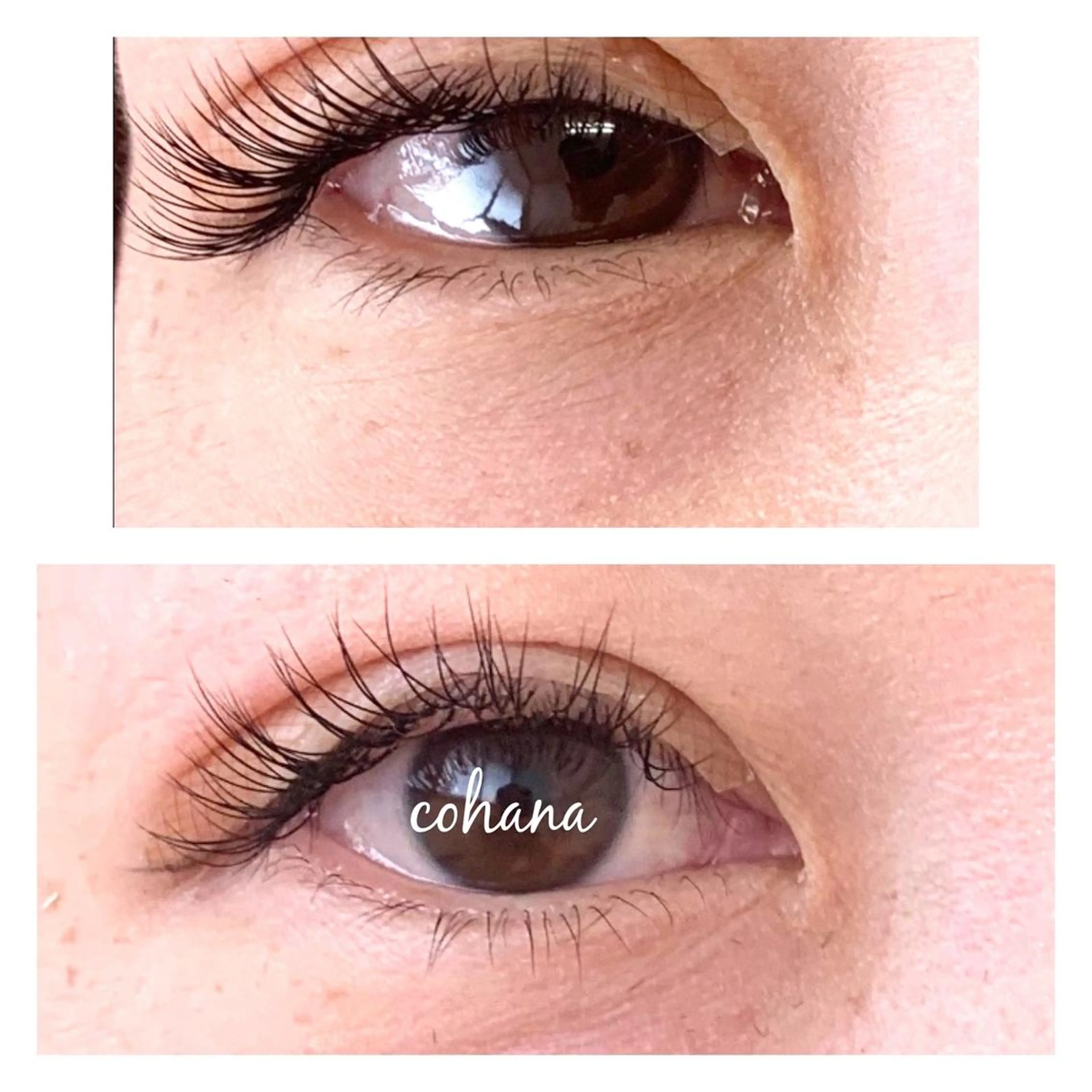 マツエク・マツパ 下まつげエクステ 一重×まつ毛パーマ cohana mariのマツエク・マツパデザイン