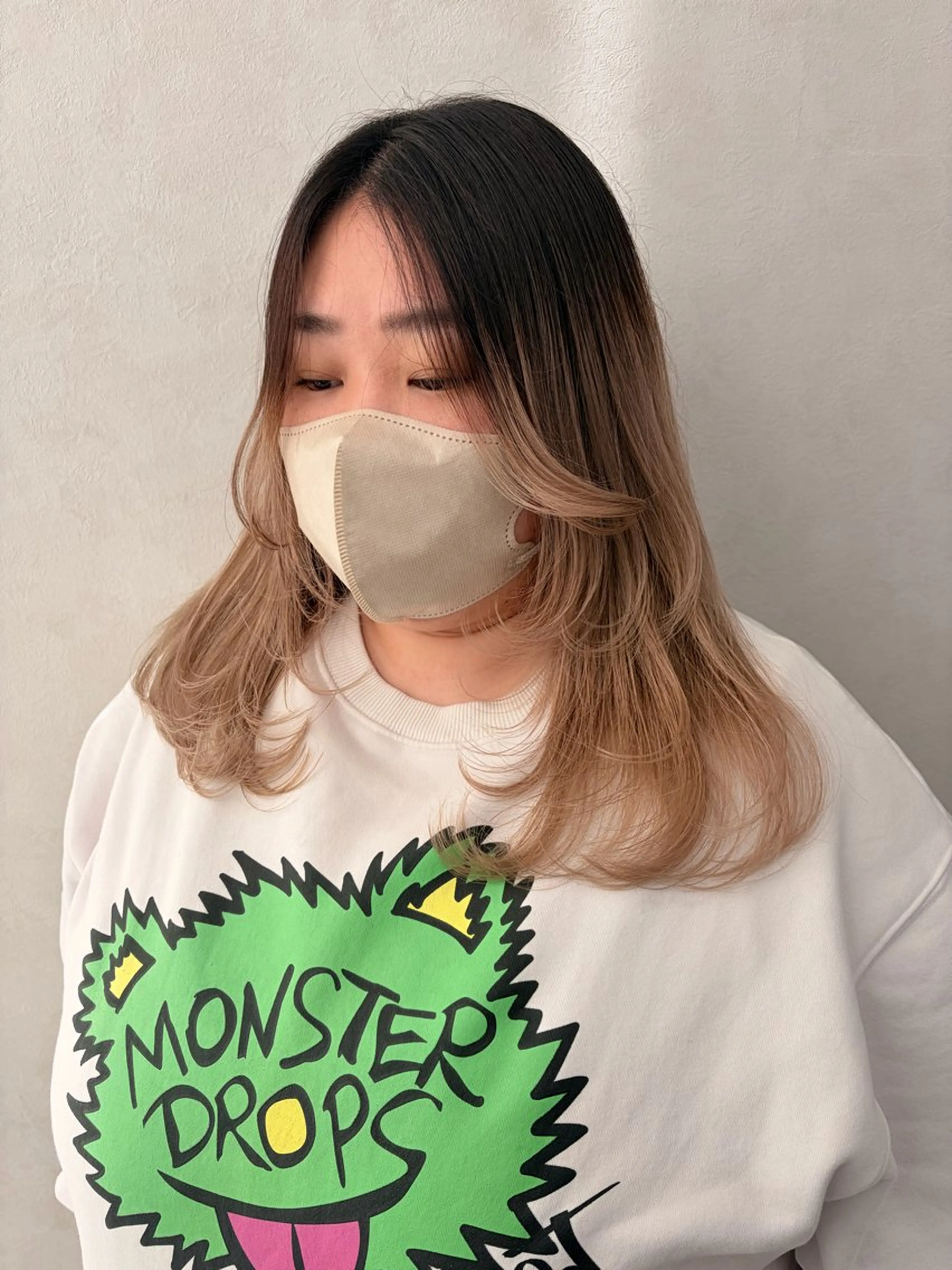 セミロング カット 🌼似合わせカラー / Misaki🌼のヘアスタイル