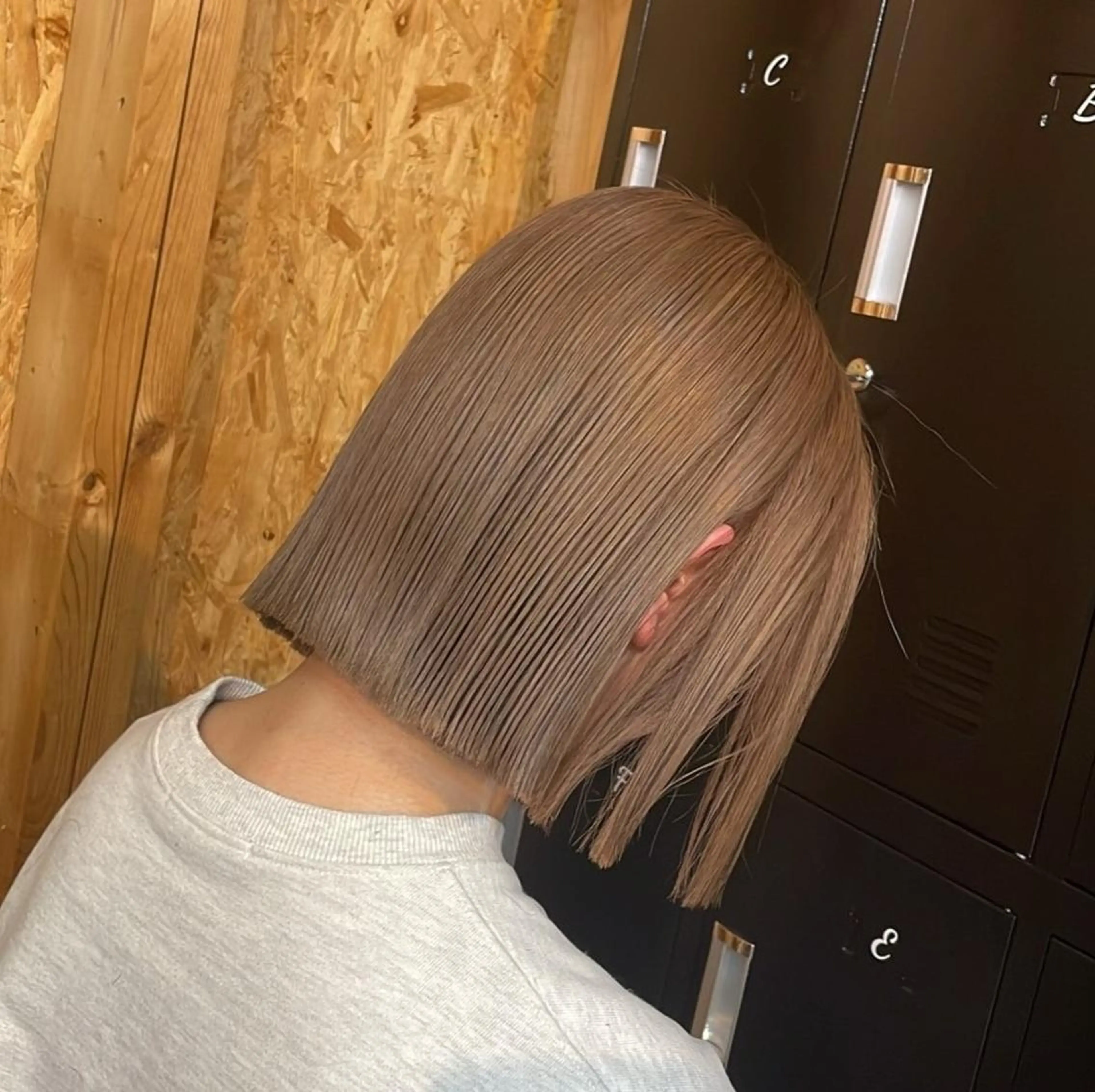 ショート 💕モテベージュ 🧡NANAKO🧡のヘアスタイル
