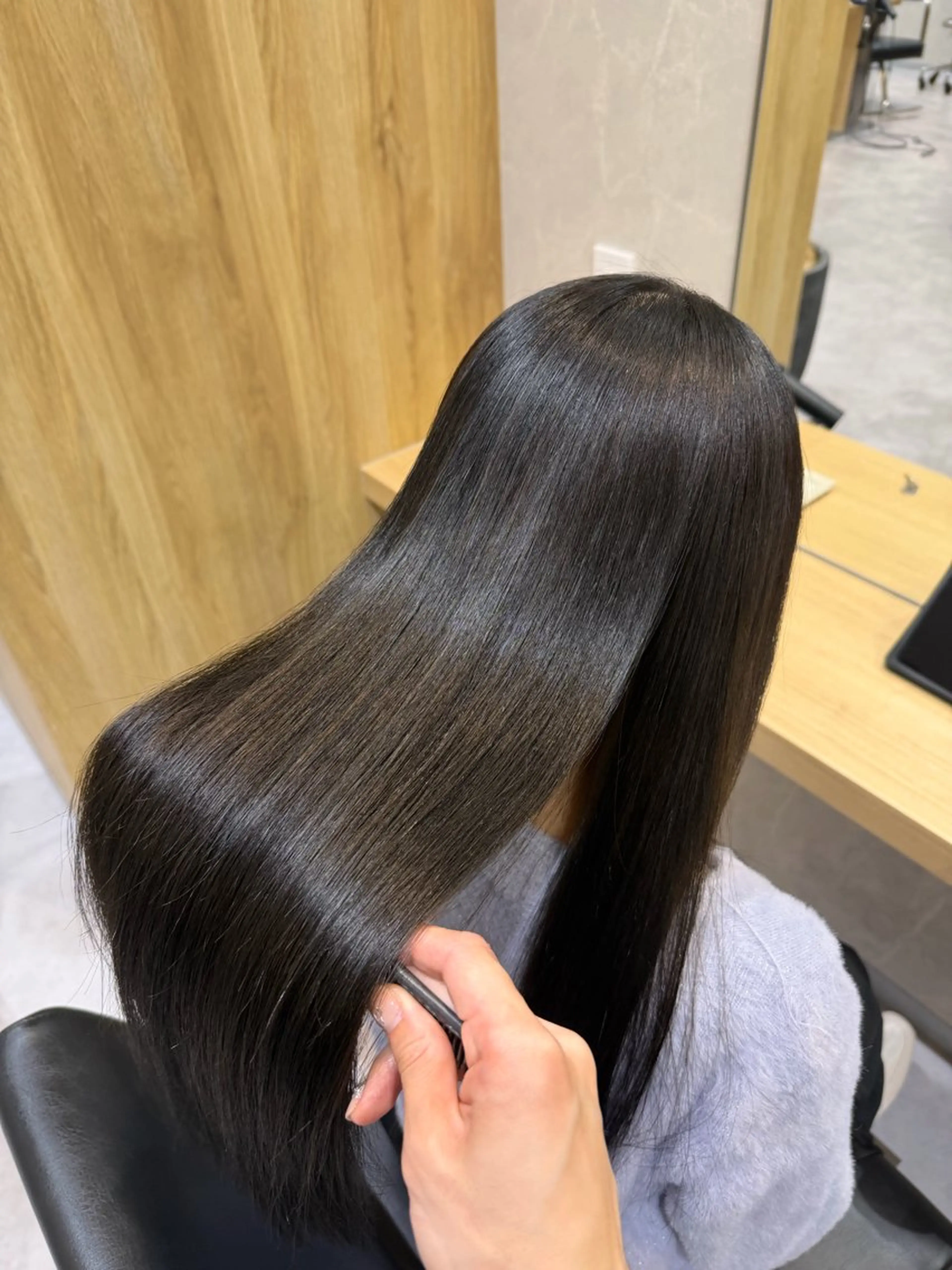 ロング 縮毛矯正 縮毛矯正 トリートメント メンズカットモデル/ 栄 伊藤 翔哉のヘアスタイル