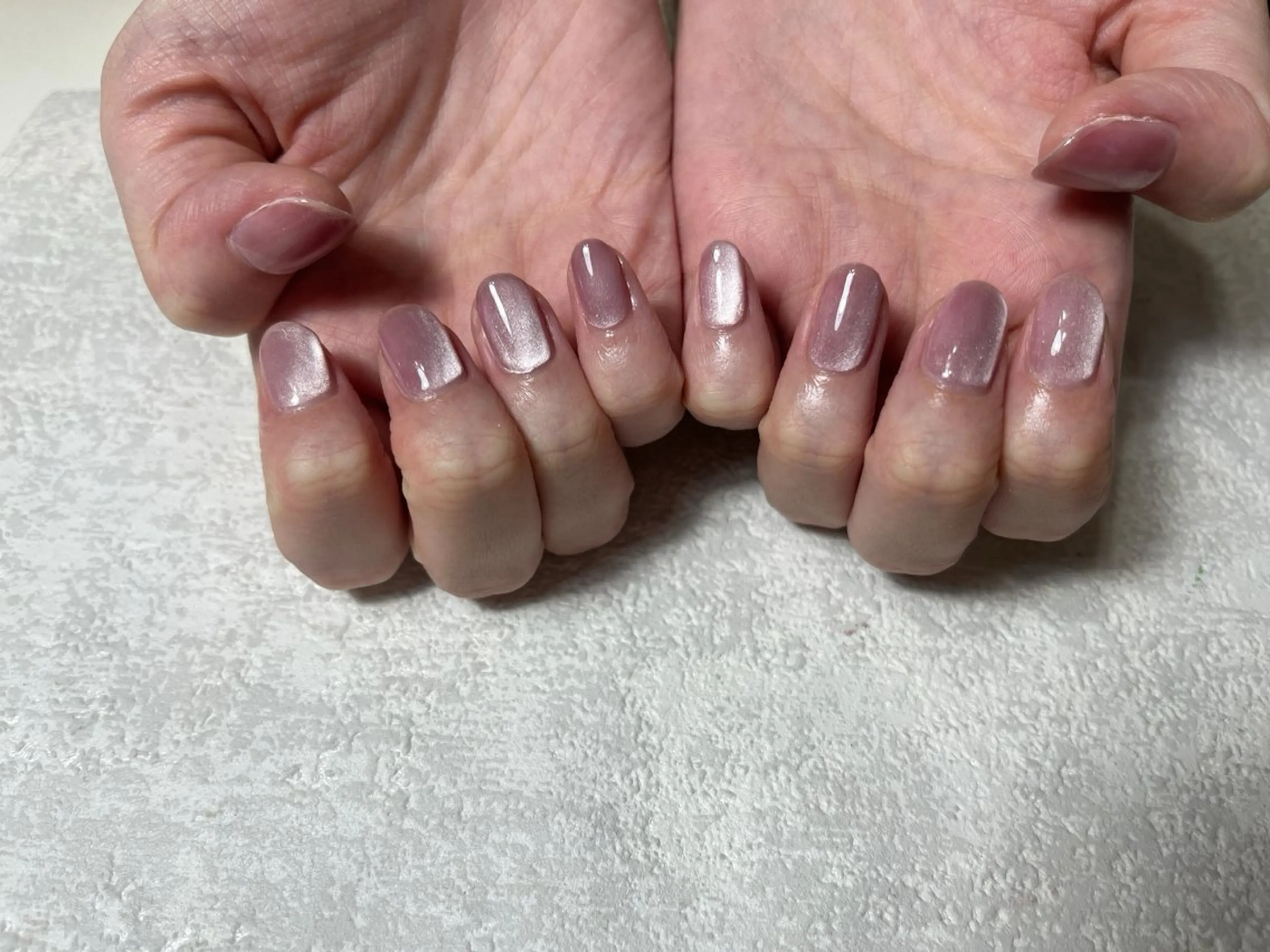 ネイル オーロラネイル フットネイル フレンチネイル ジェルネイル 韓国ネイル kikinail 溝の口のネイルデザイン