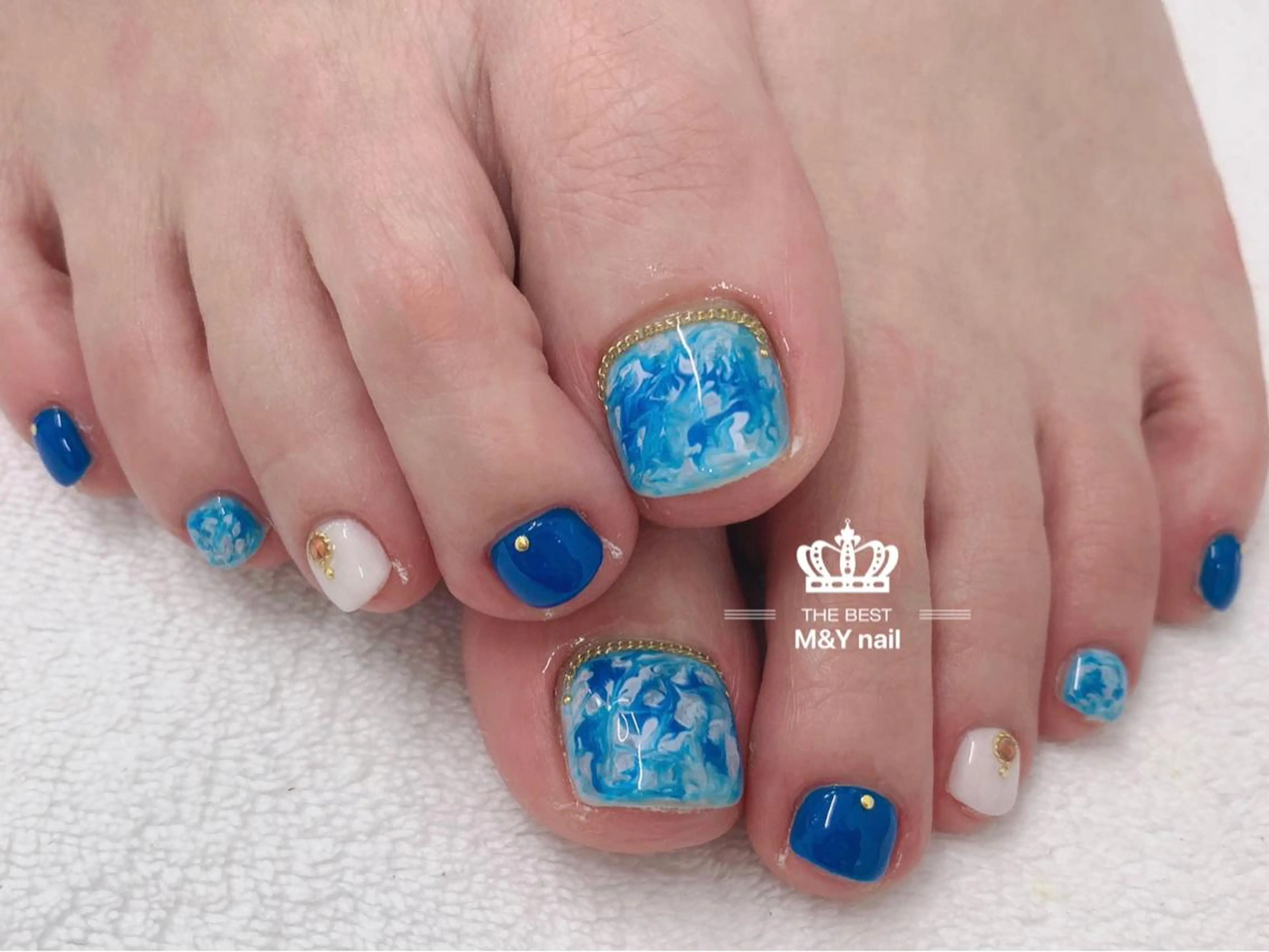 ネイル フットネイル M&Y NailSalonのネイルデザイン