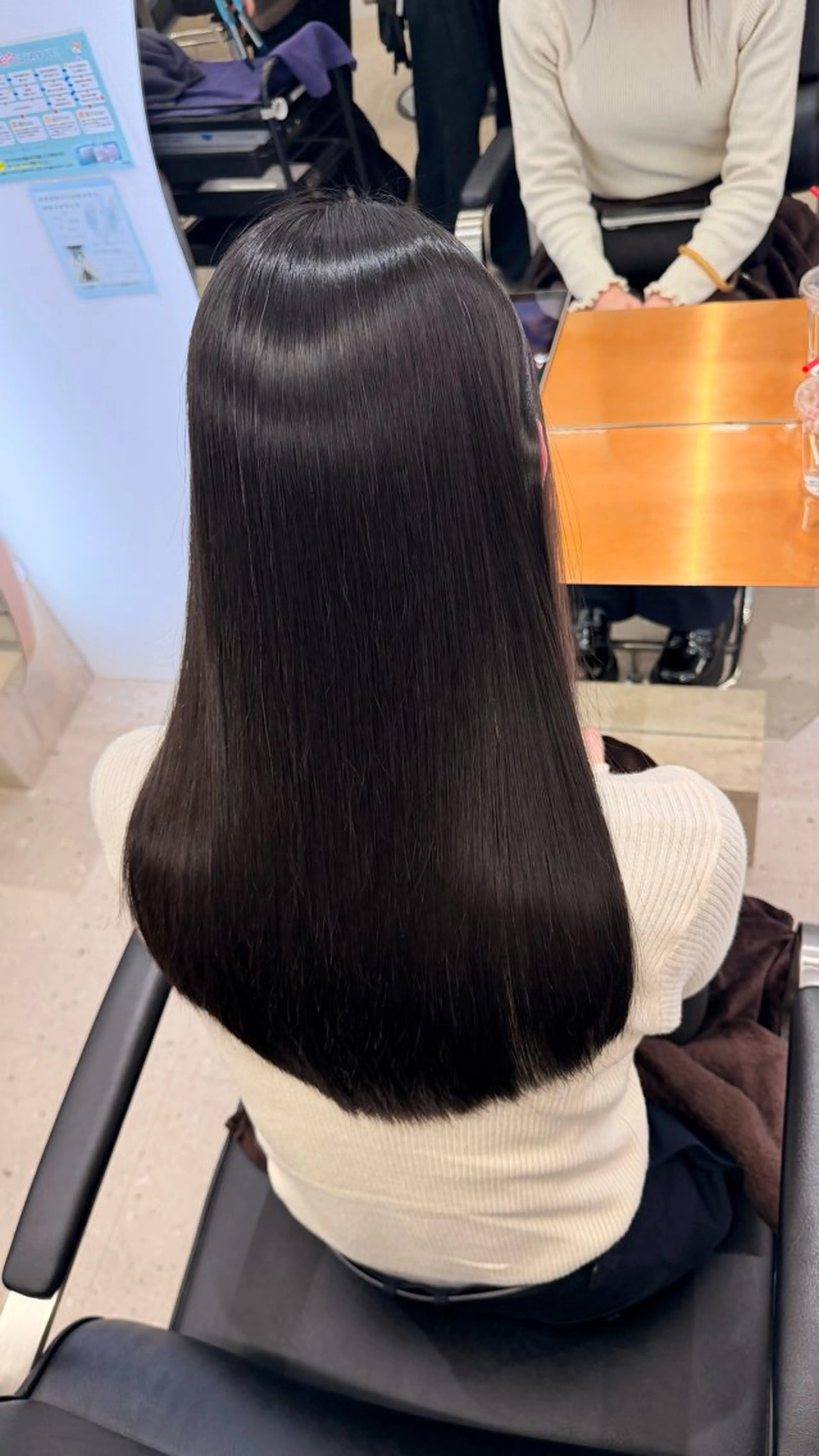 ロング 縮毛矯正 Bonheur/ 荒木 厚晴/髪質改善のヘアスタイル