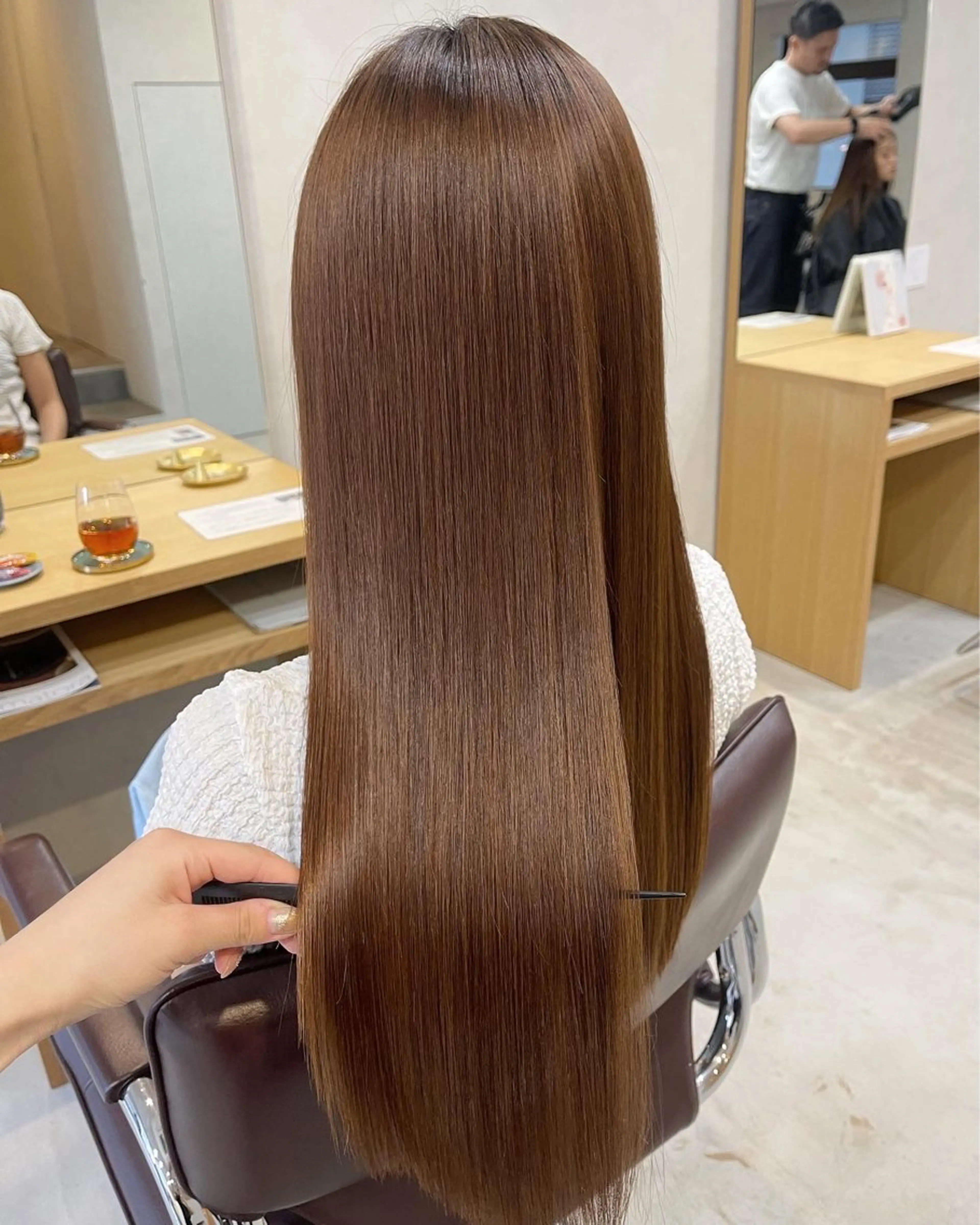 ロング ARCHE 心斎橋 常塚のヘアスタイル