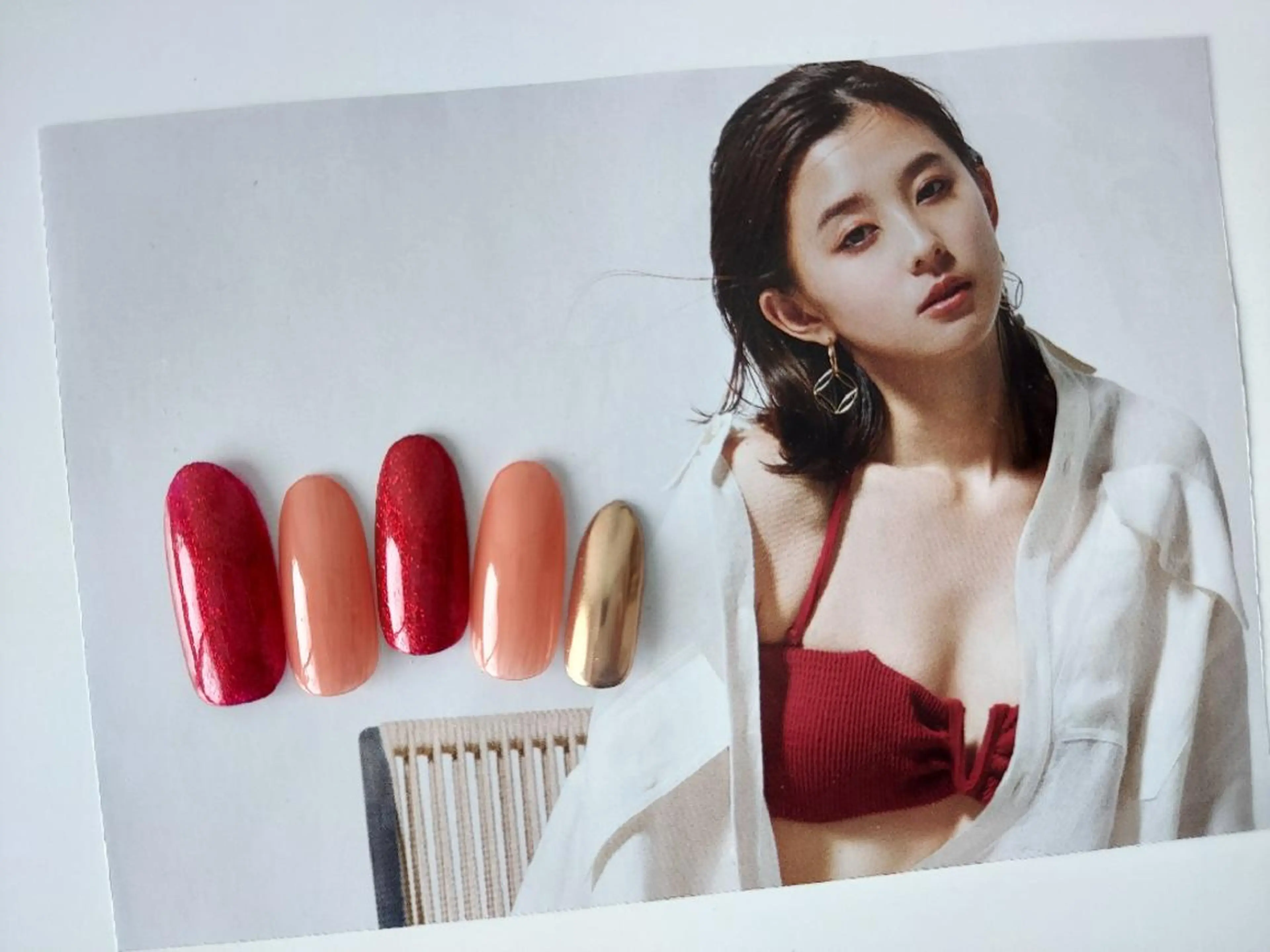 ネイル ワンカラーネイル ハンドネイル bloom *のネイルデザイン