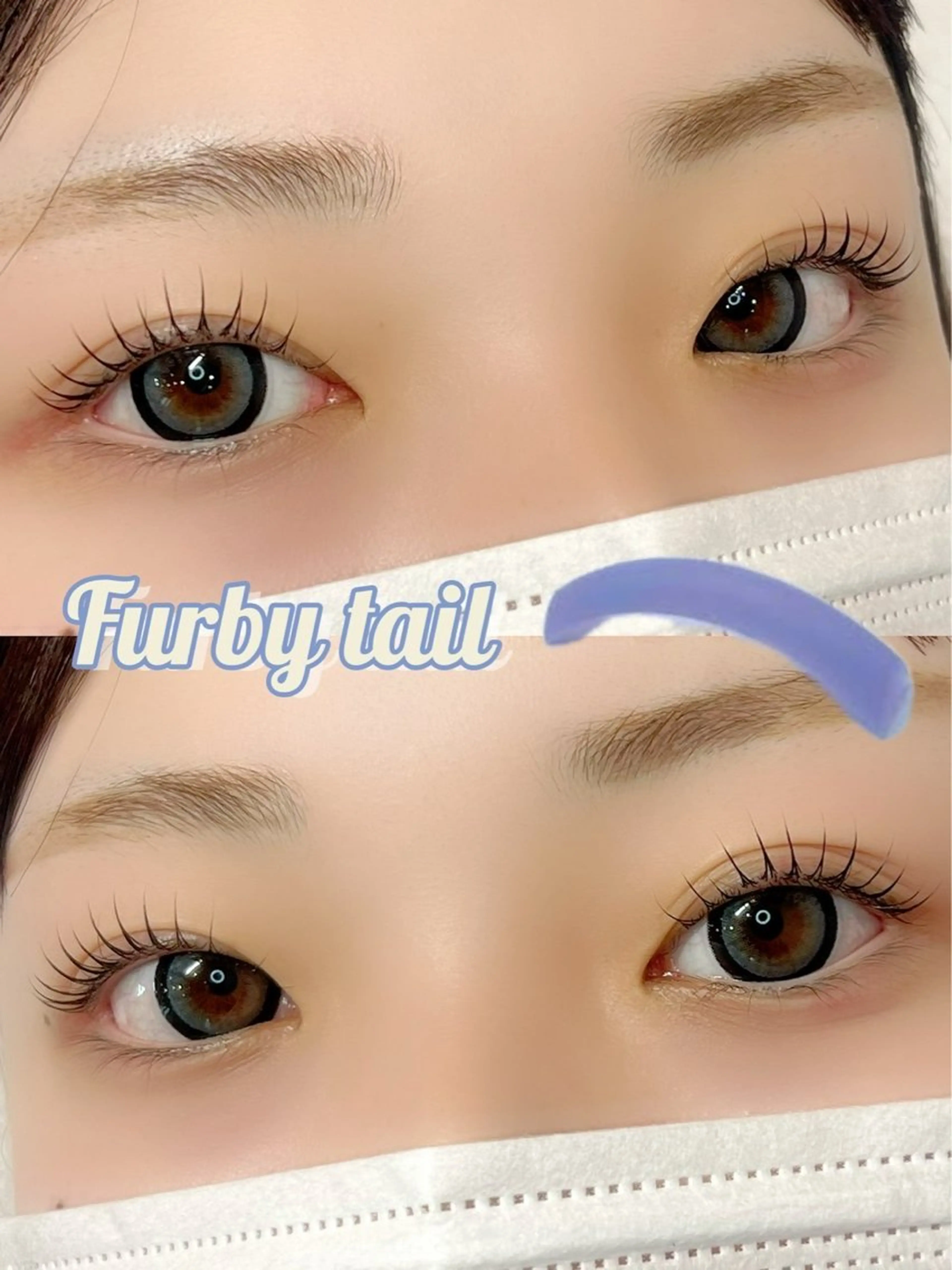 マツエク・マツパ マツパ ami eyelash✧‧˚のマツエク・マツパデザイン