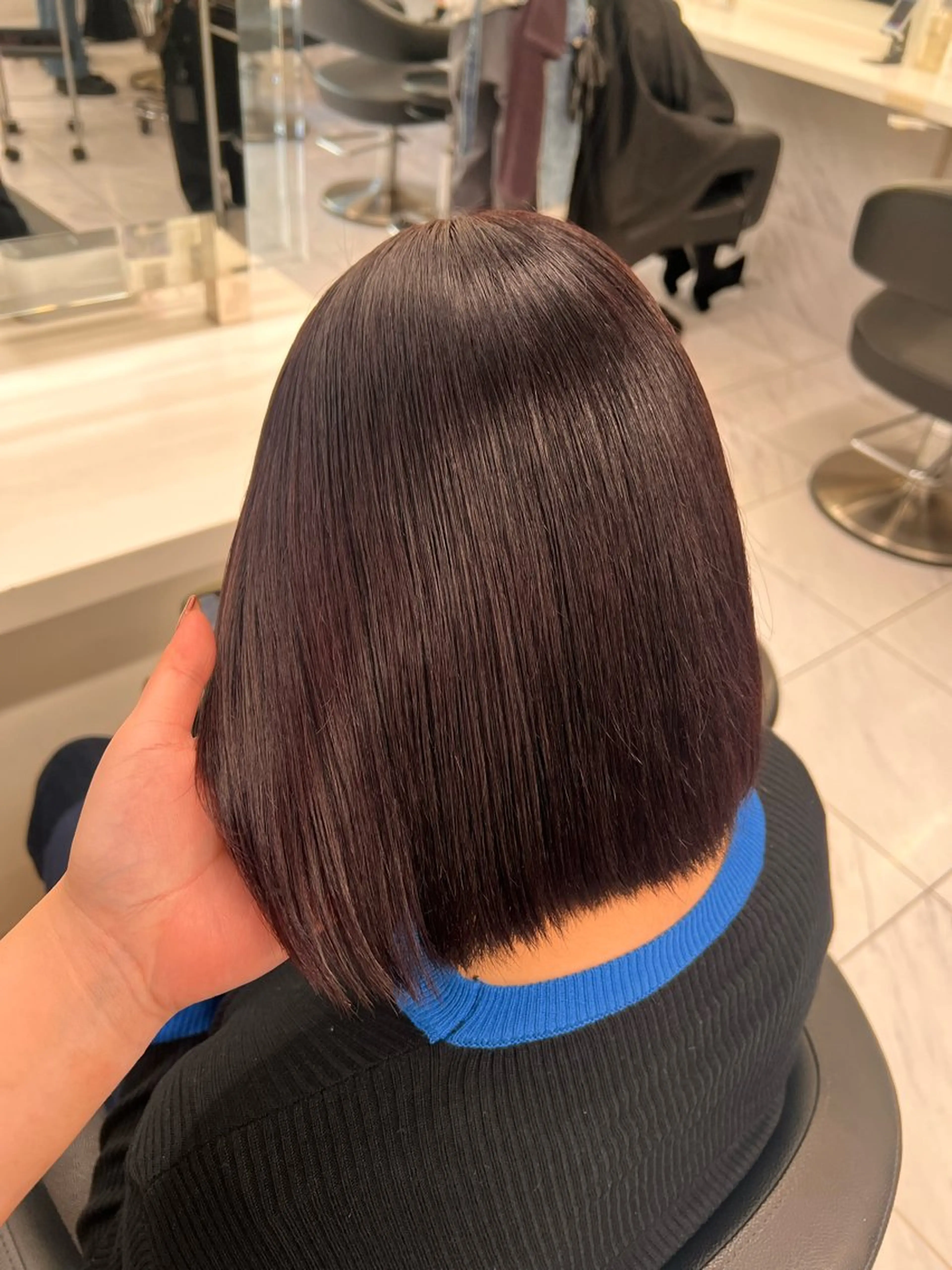 ミディアム カラー 💖札幌カラー 指名No.1💖玲奈のヘアスタイル