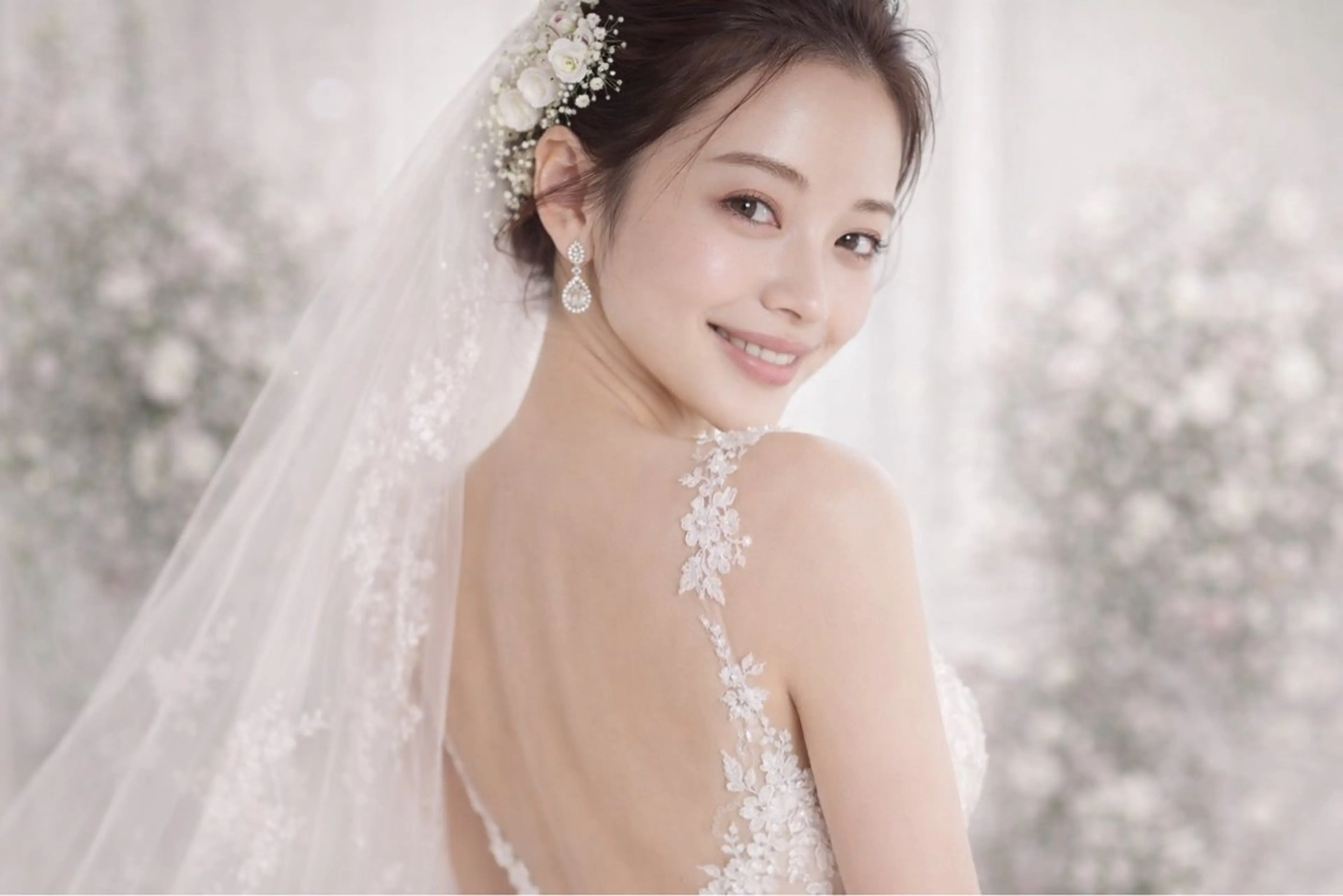 【ブライダルコース👰🏻♀️🤍】上半身アロマリンパ+背中〜首肩〜デコルテ高周波✨(ブライダル/二の腕/肩こり)の写真