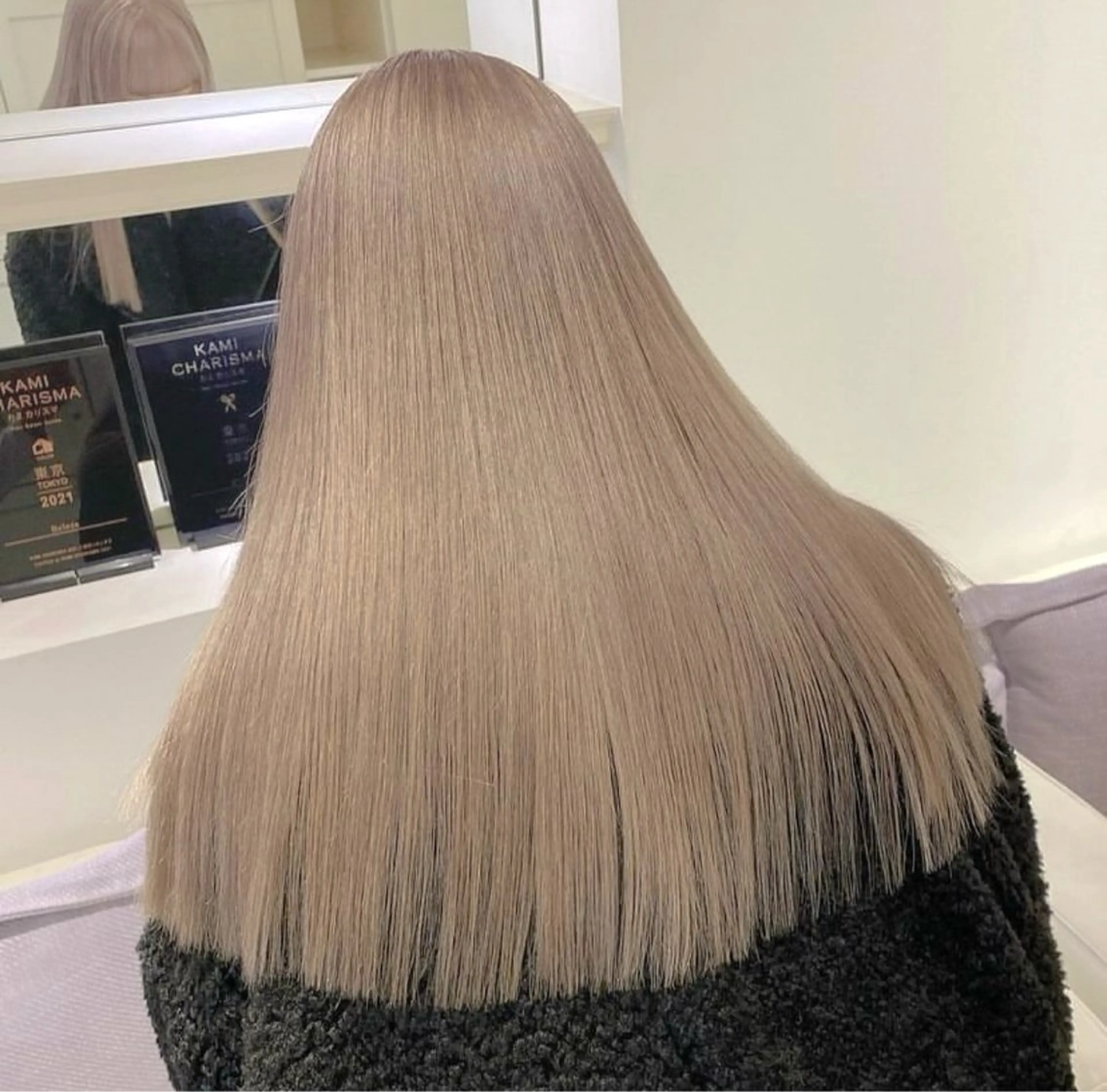 【🫧韓国レイヤーカット+ケラチン髪質改善トリートメント🫧】¥16000の写真