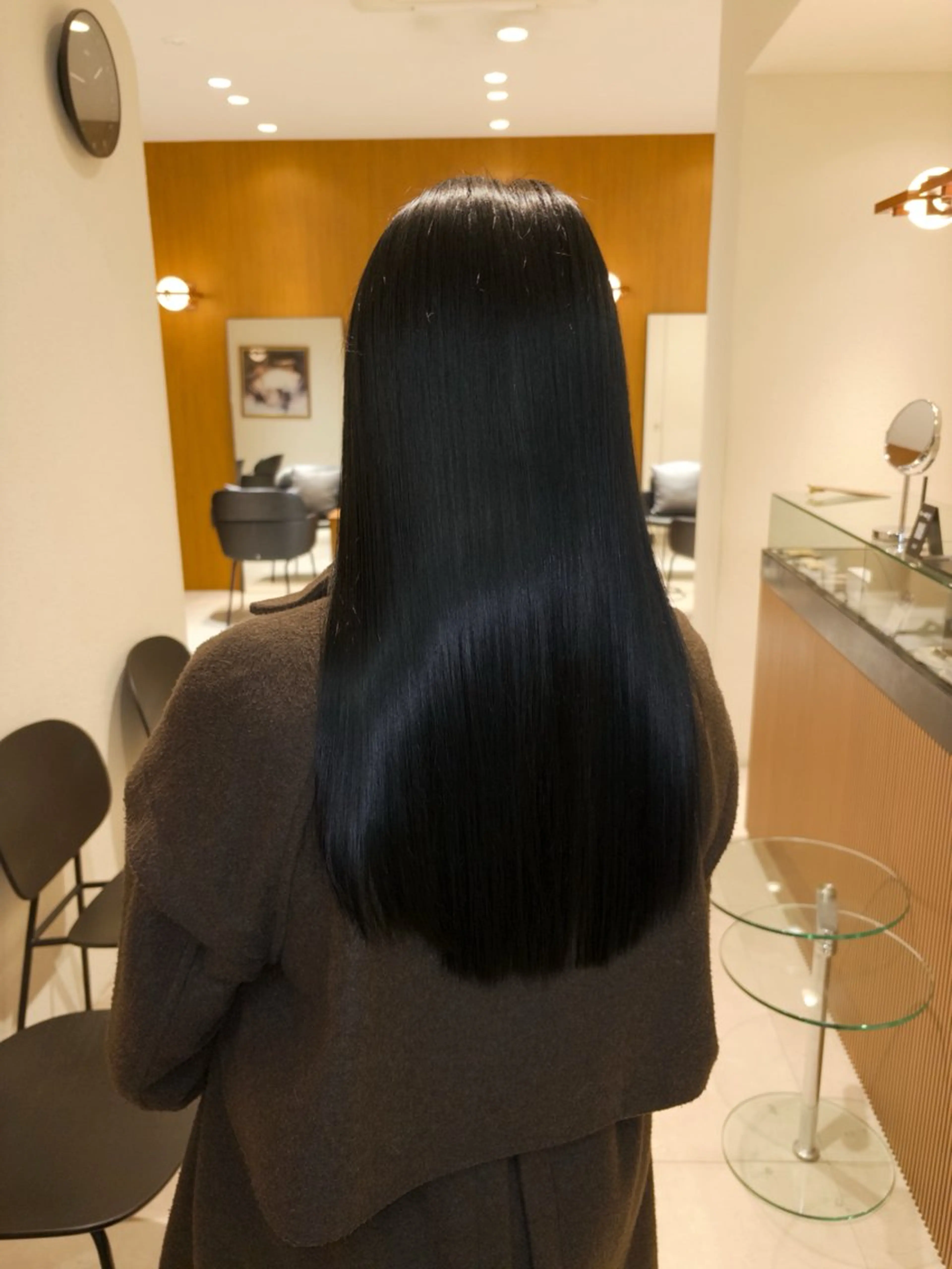 ロング パーマ 縮毛矯正 yiye shioriのヘアスタイル