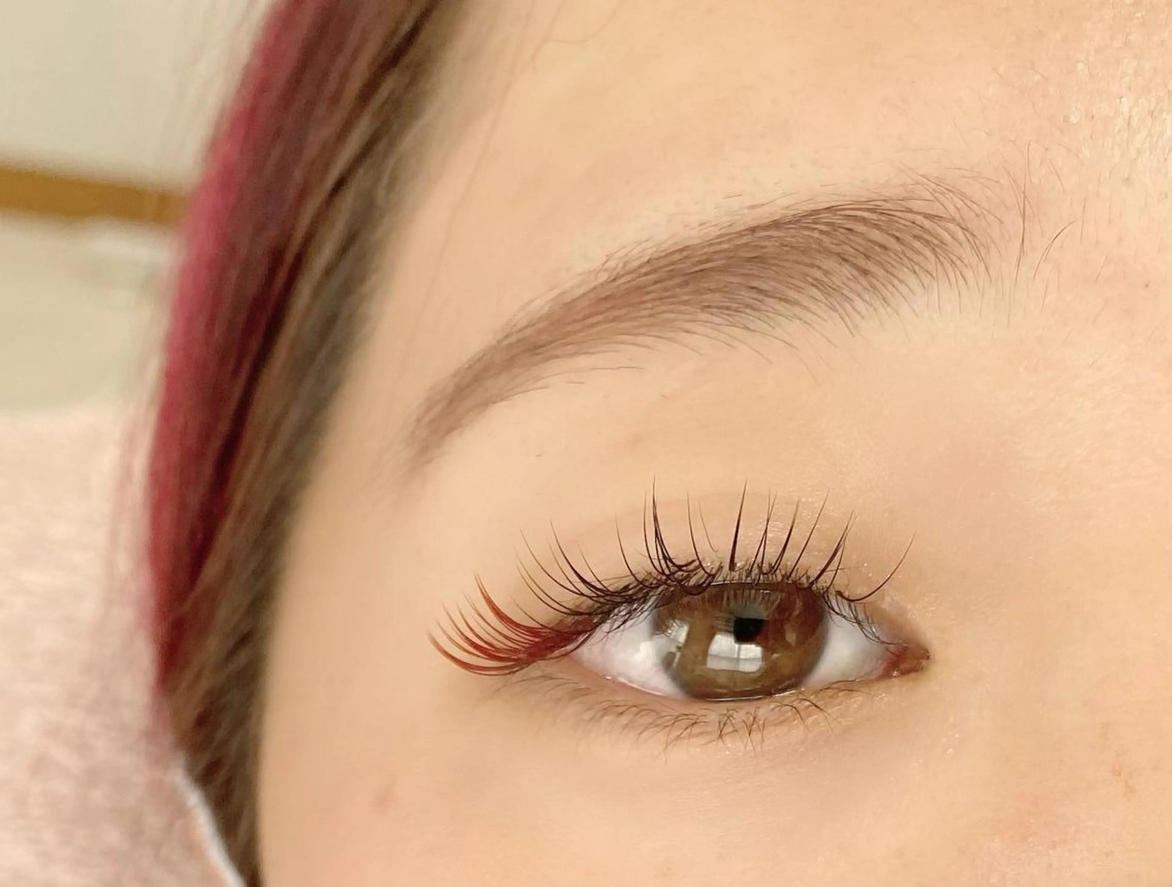 マツエク・マツパ 【那覇/束感まつ毛 /LED】ｷｬﾒﾙのマツエク・マツパデザイン