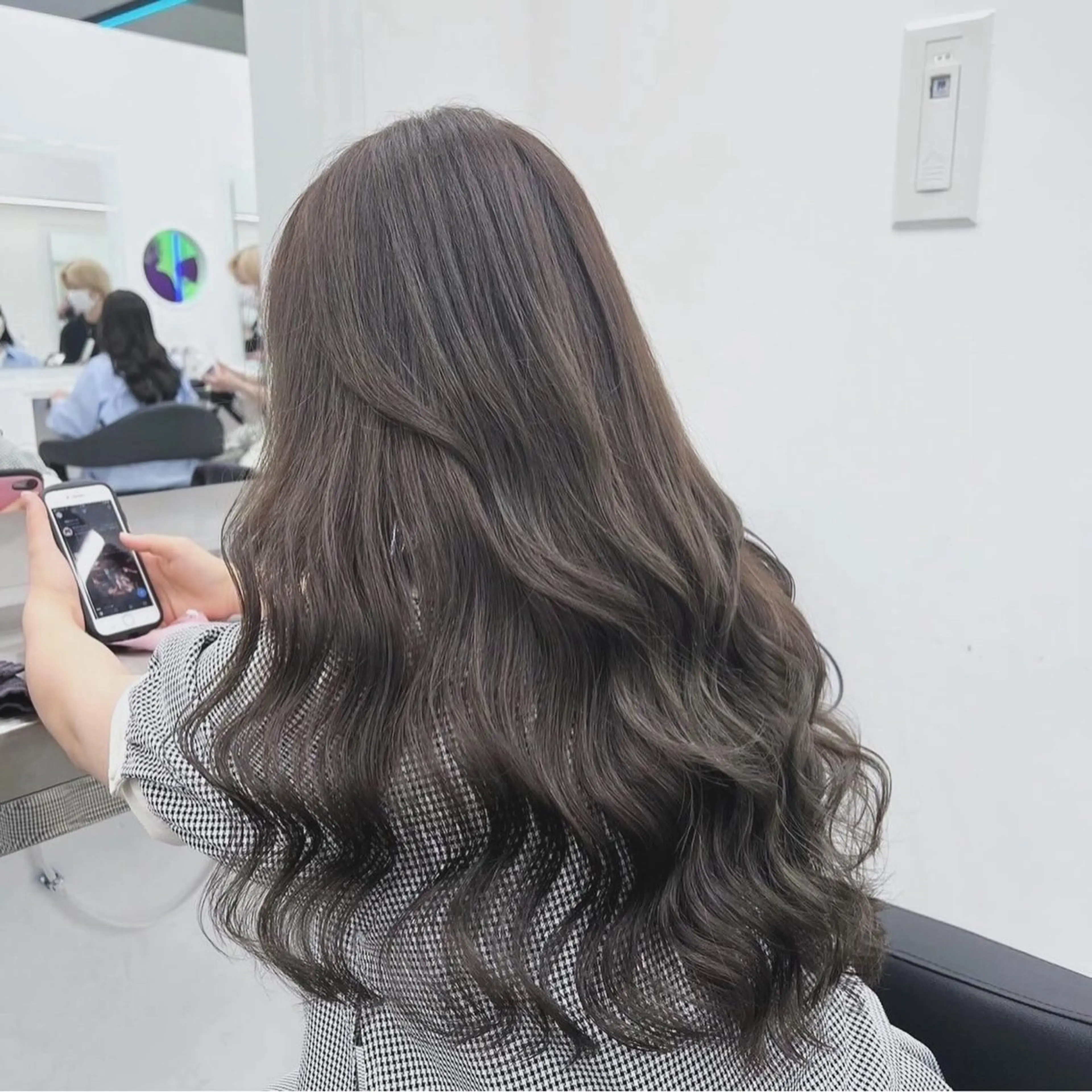 カラー パーマ ヘアアレンジ メンズ 🥯縮毛/レイヤー/ ベージュヘア🥯のヘアスタイル