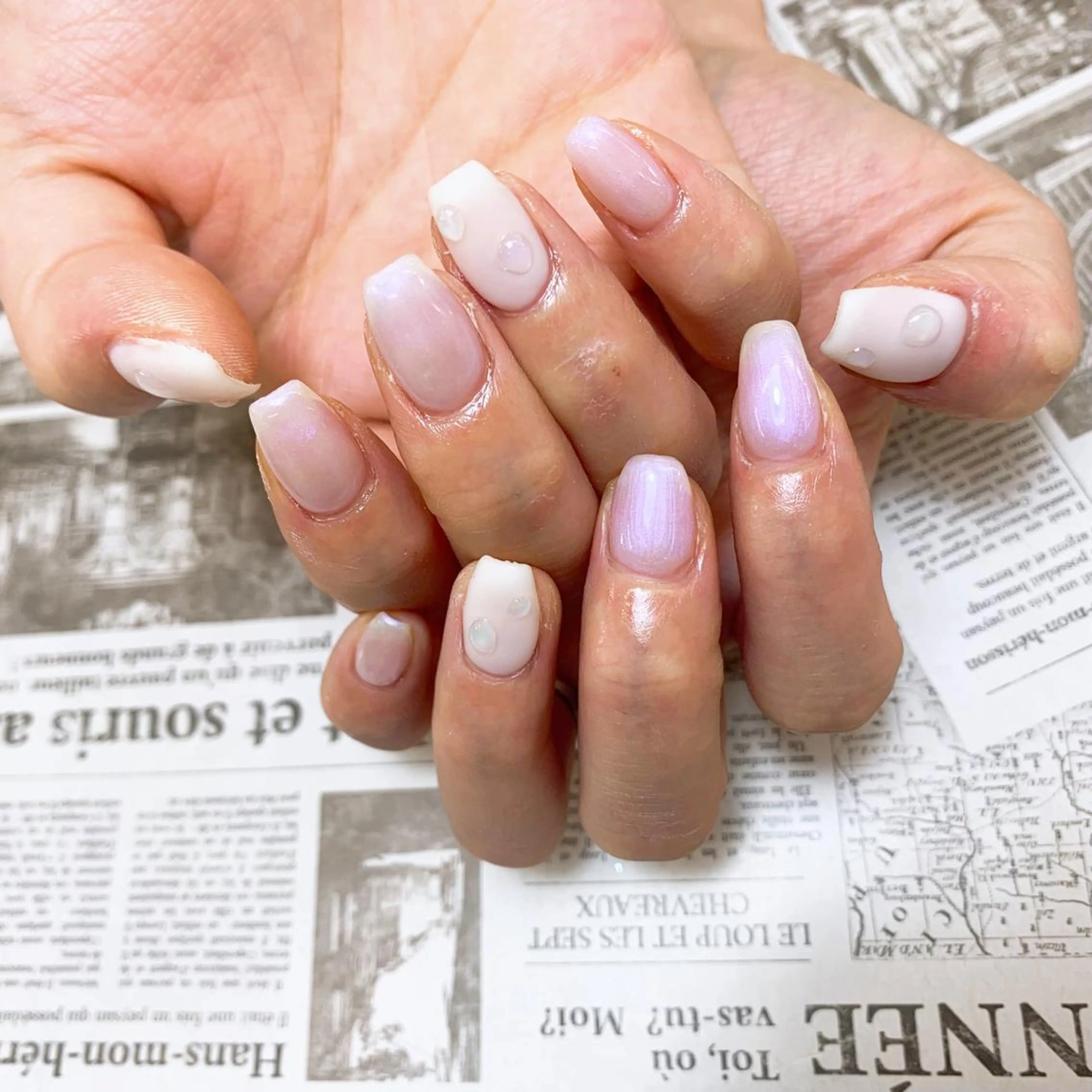 ネイル ⭐︎休業中の練習⭐︎ JNA認定講師髙橋のネイルデザイン