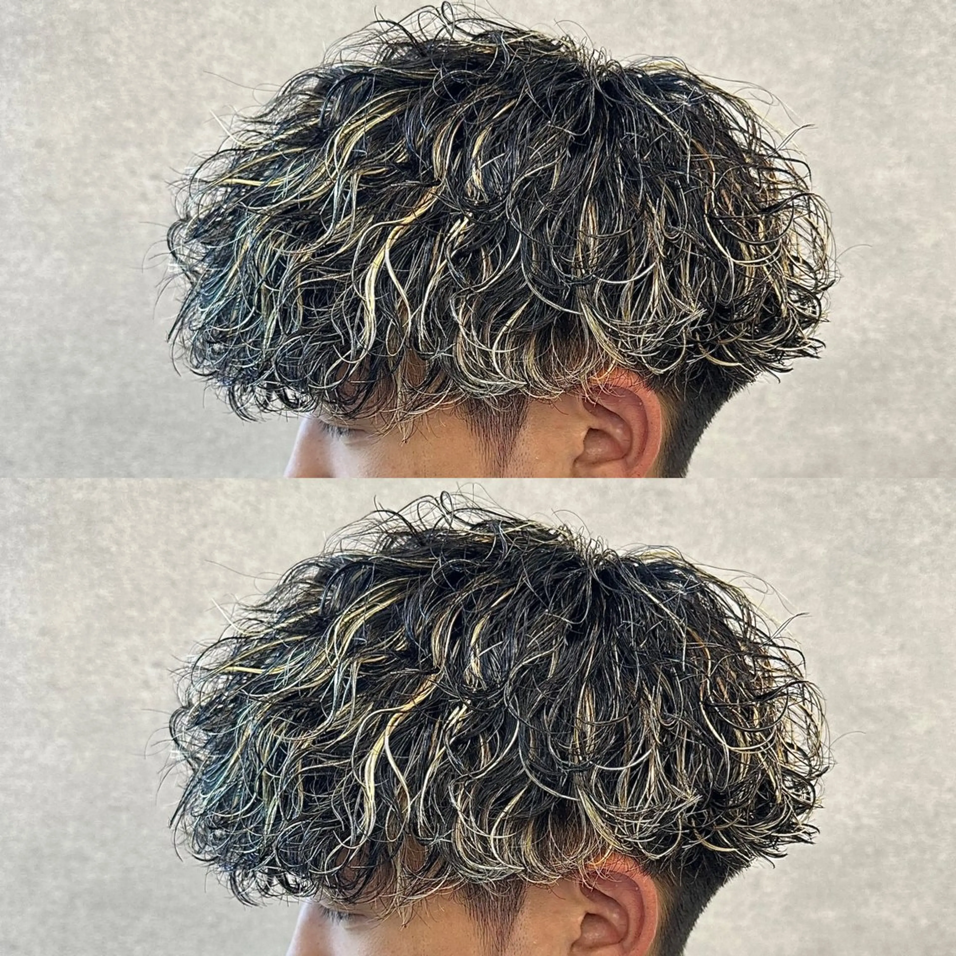 カラー パーマ メンズ カット パーマ 🔥メンズカット＋ パーマの達人🔥のヘアスタイル