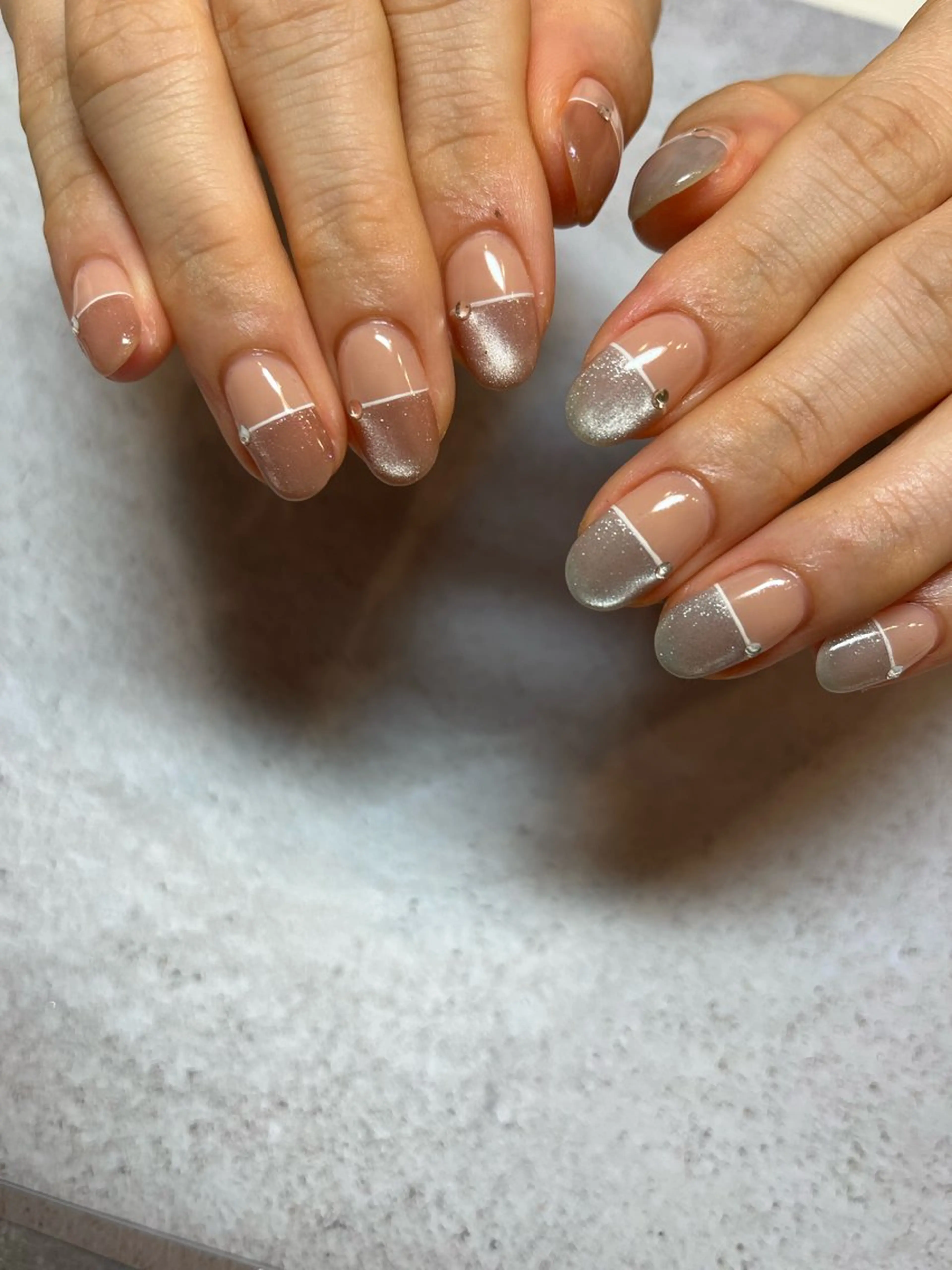 ネイル ハンドネイル 【LINON】 airiのネイルデザイン