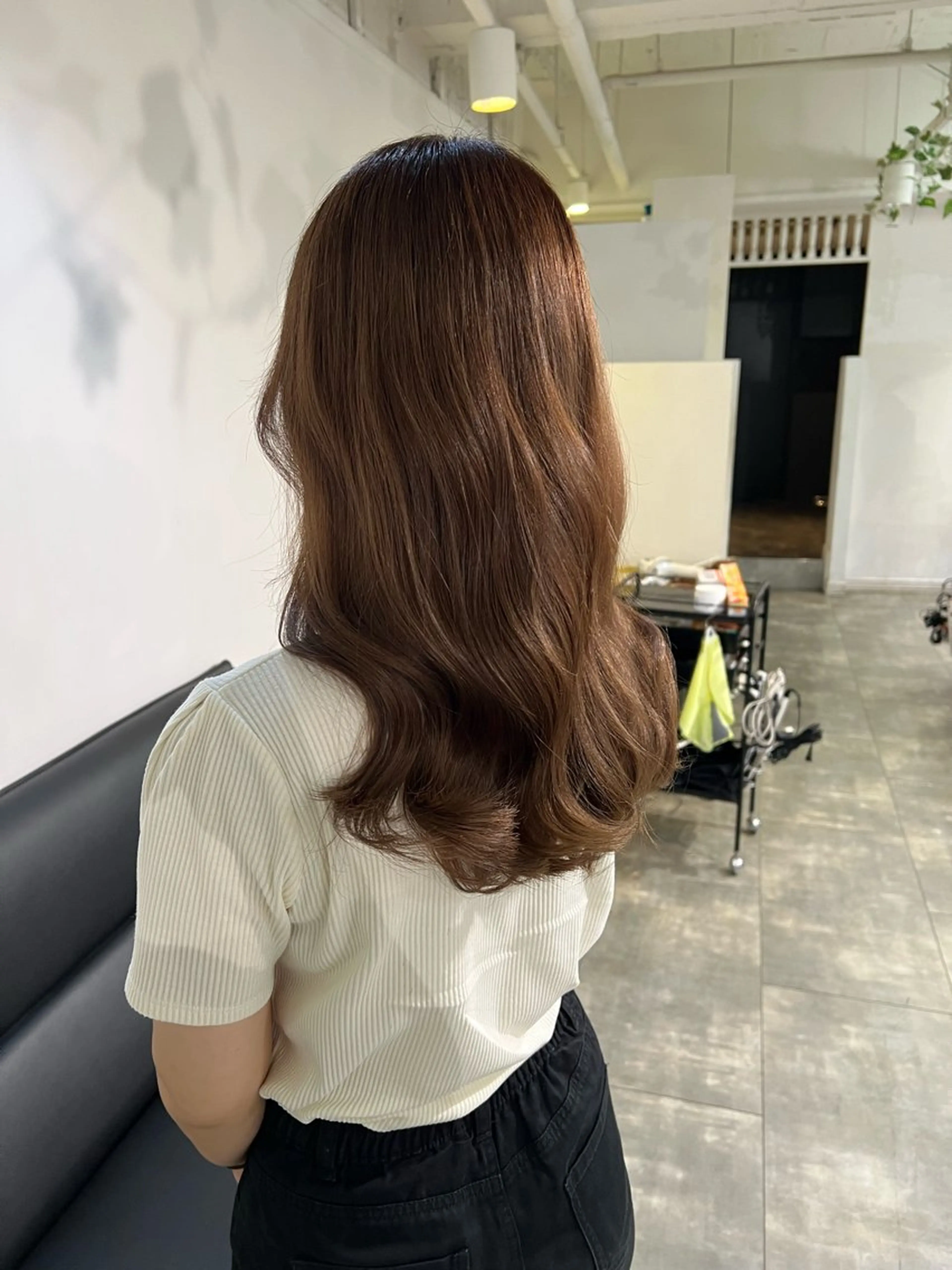 ロング カラー ケアブリーチ/ili 村上佳那多のヘアスタイル