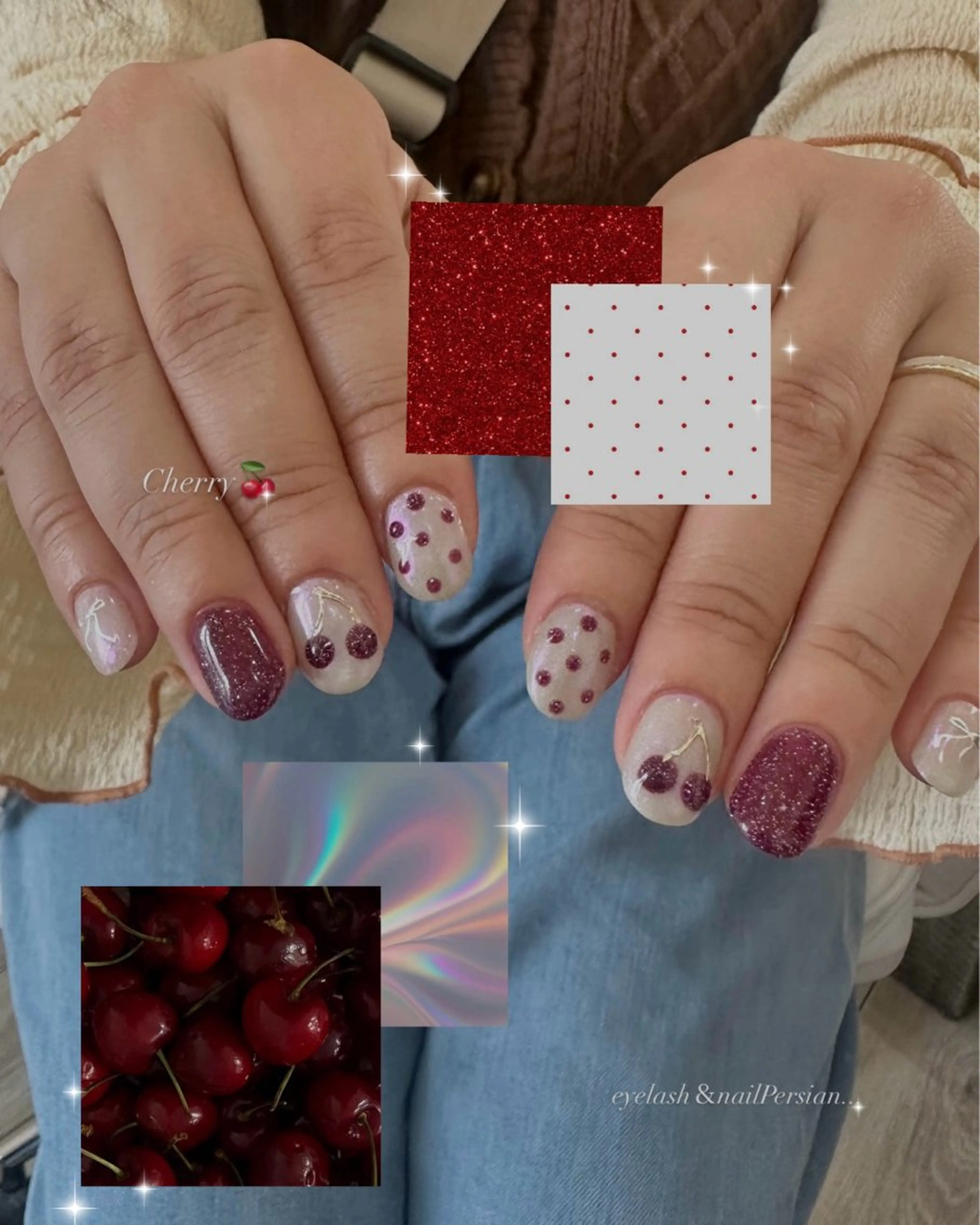 ネイル ハンドネイル Persian Jr.のネイルデザイン