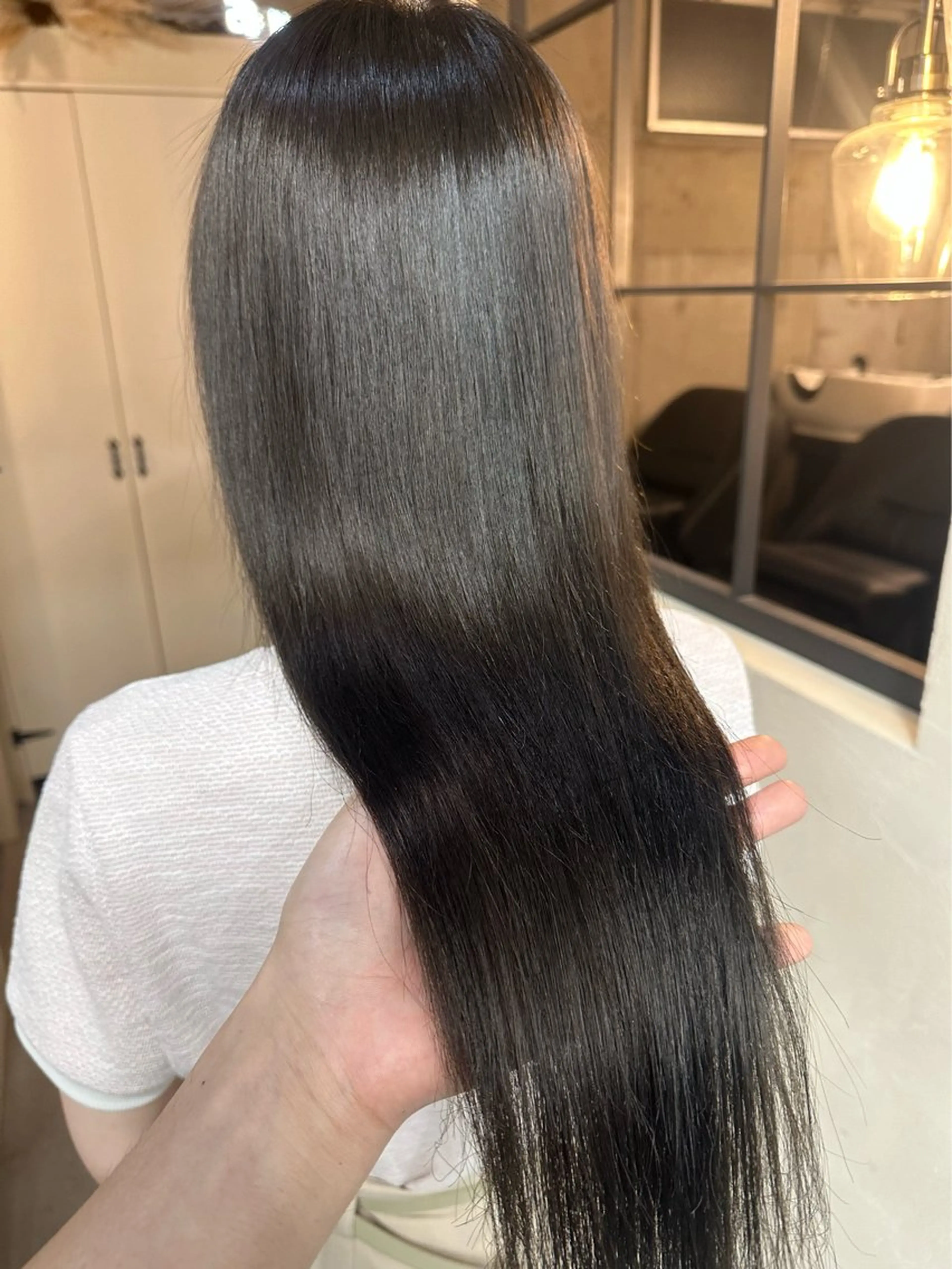 ロング ヘアカラー トリートメント XELM_ Aoiのヘアスタイル