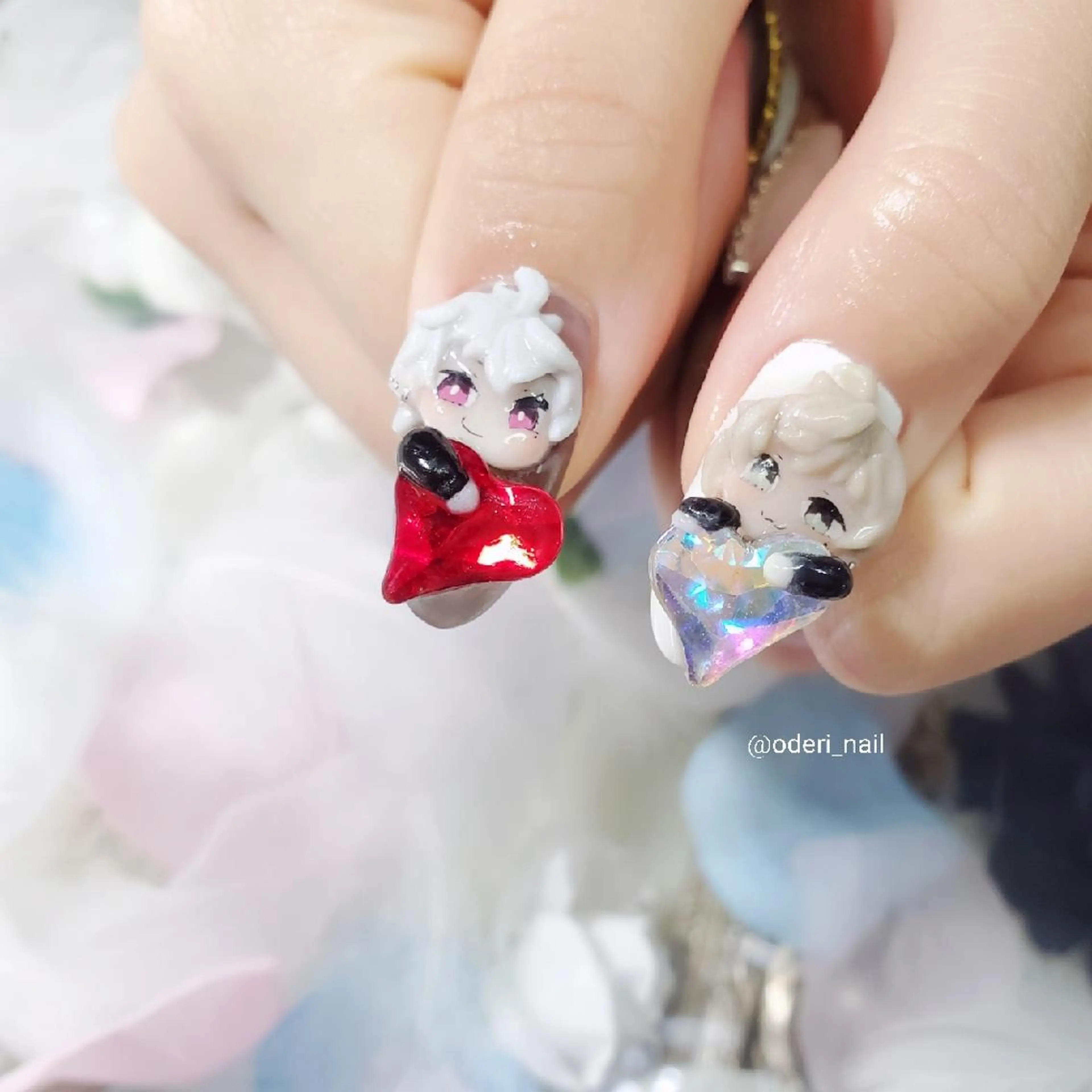 ネイル アートネイル ジェルネイル おで@ oderi_nailのネイルデザイン