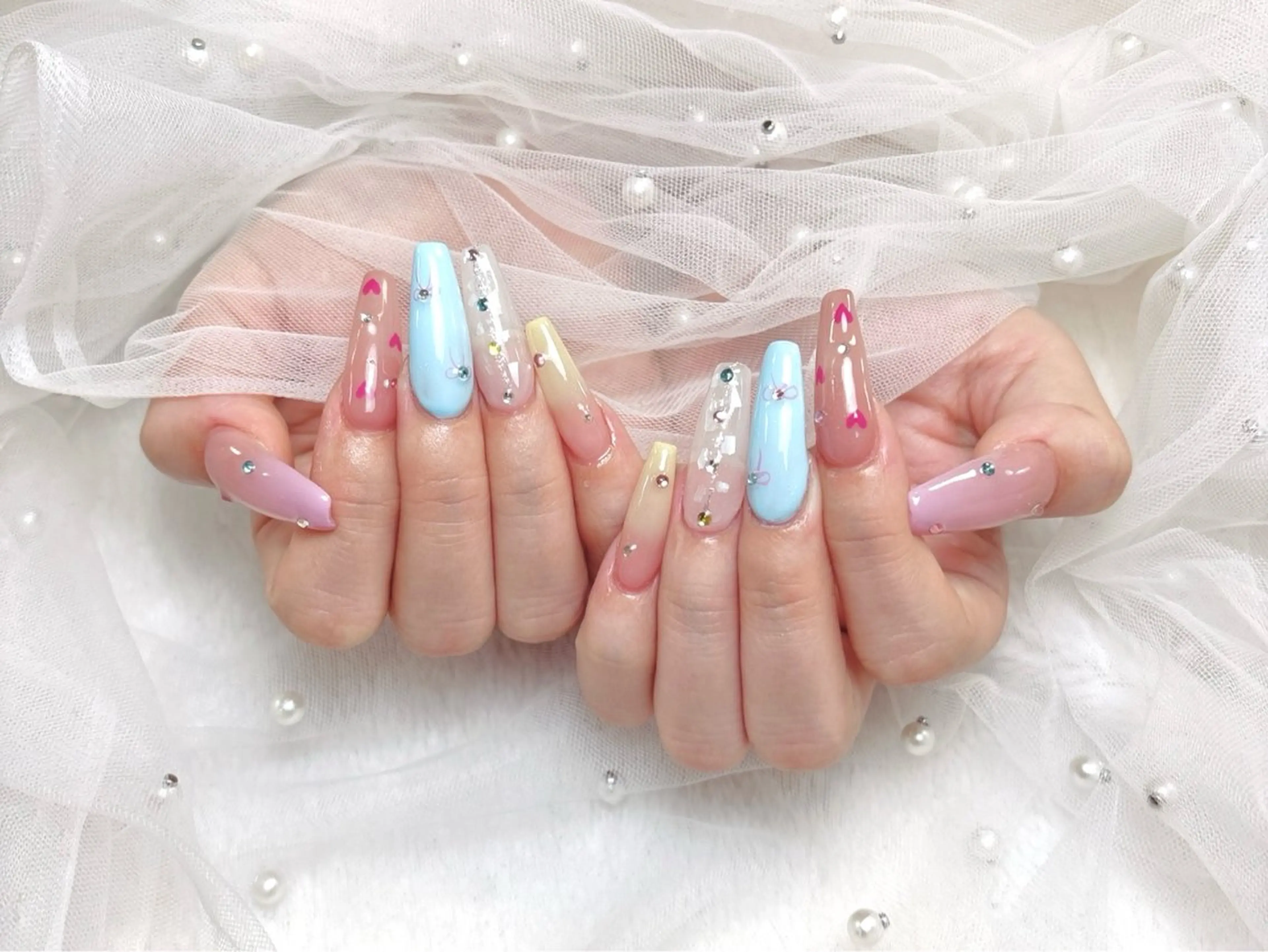 ネイル ハンドネイル ハンドケア R1🎀Nail💕 池袋東口店のネイルデザイン