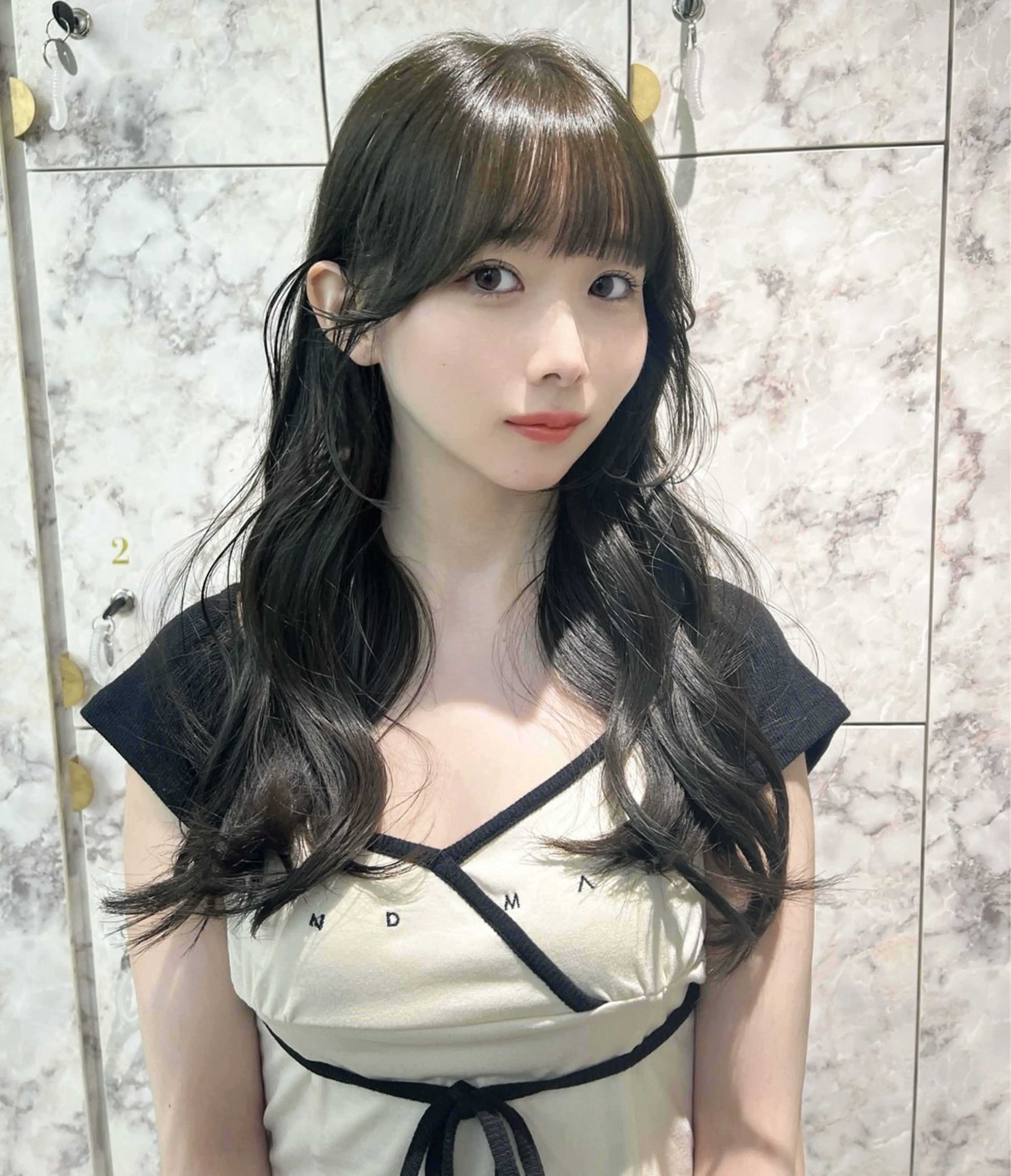 似合わせカット＋艶カラー＋髪質改善ULTOWAトリートメントの写真