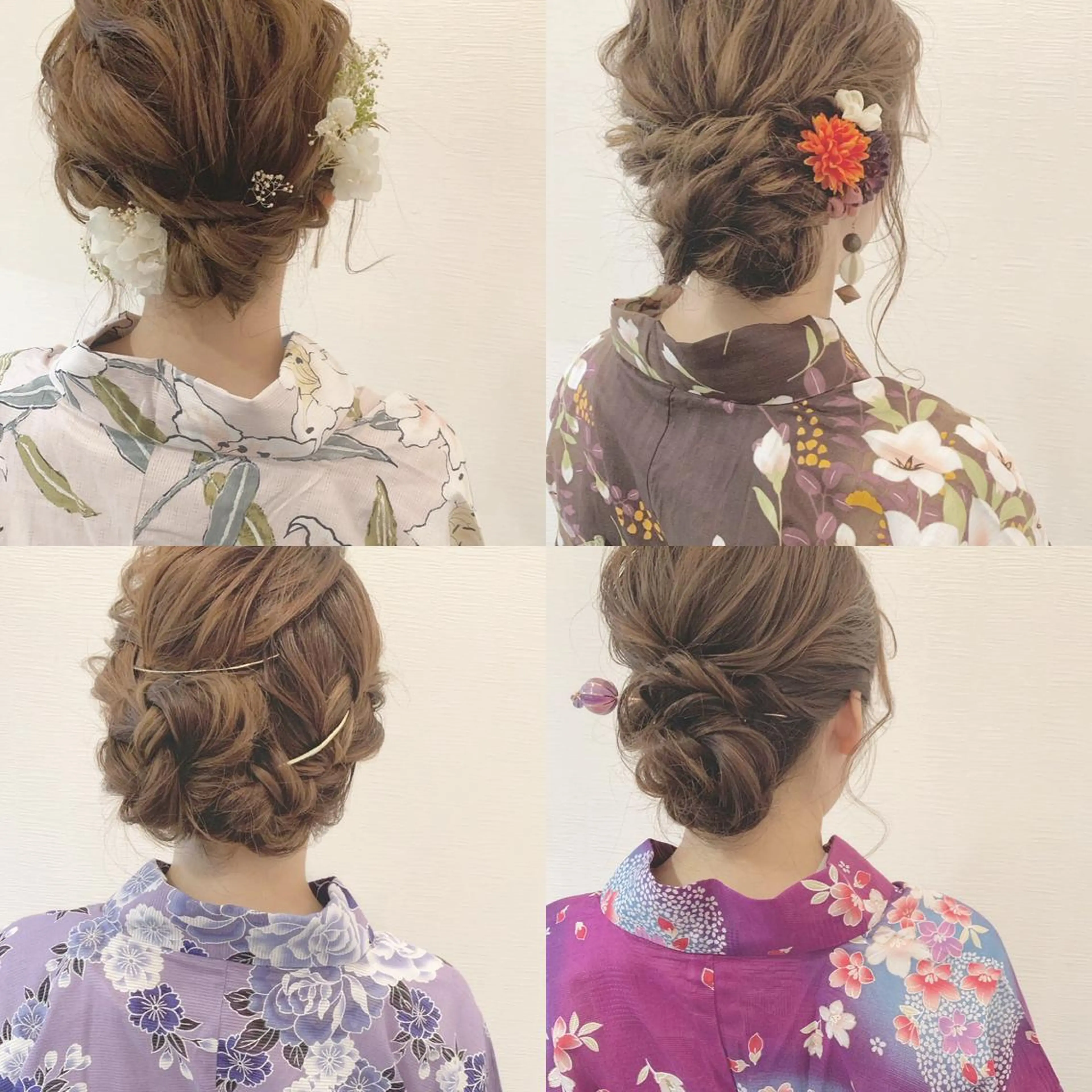 ヘアアレンジ 浴衣 池田 真由美のヘアスタイル