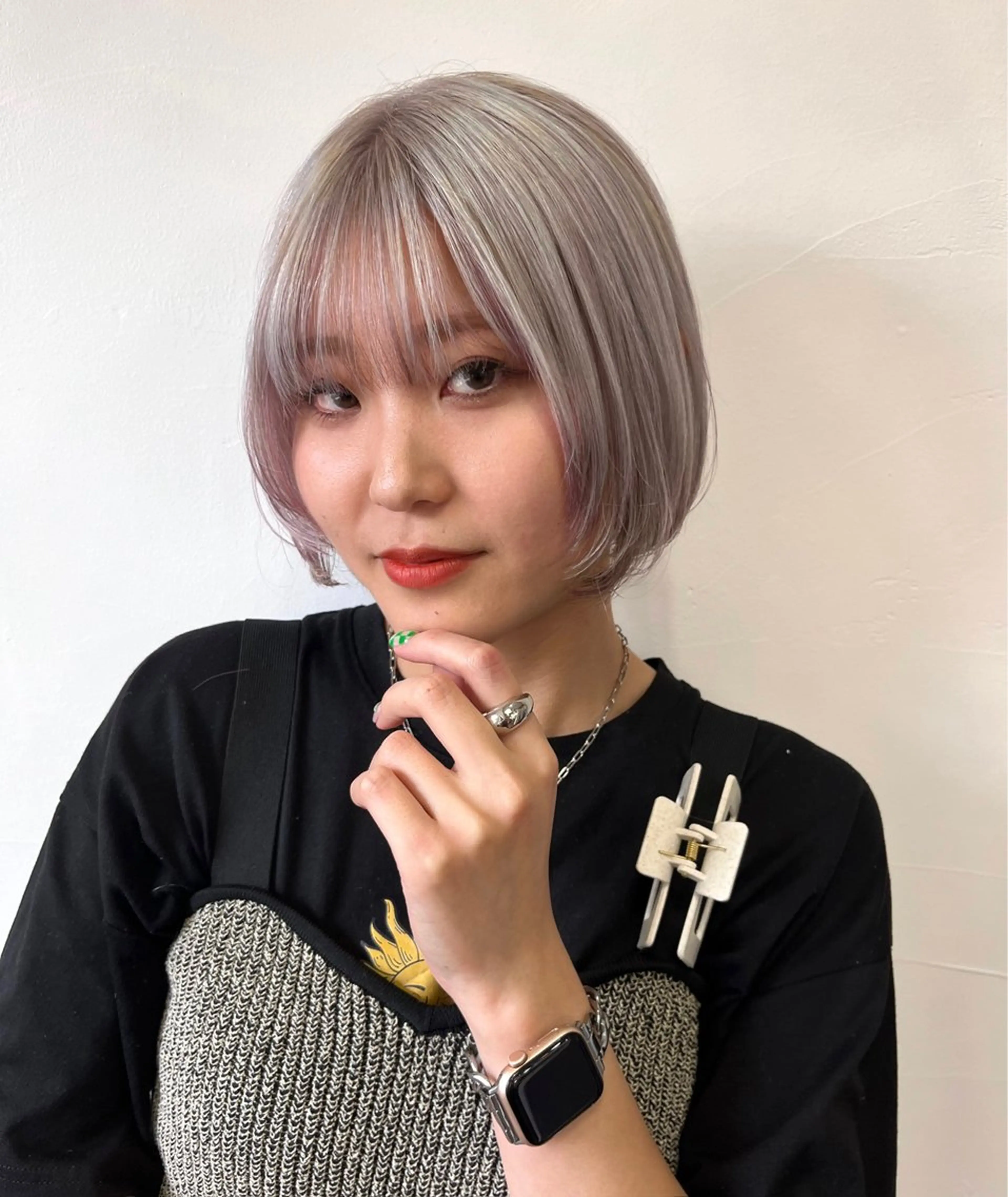 ショート ブリーチ／デザイン／ 🫟Rurika🫟のヘアスタイル