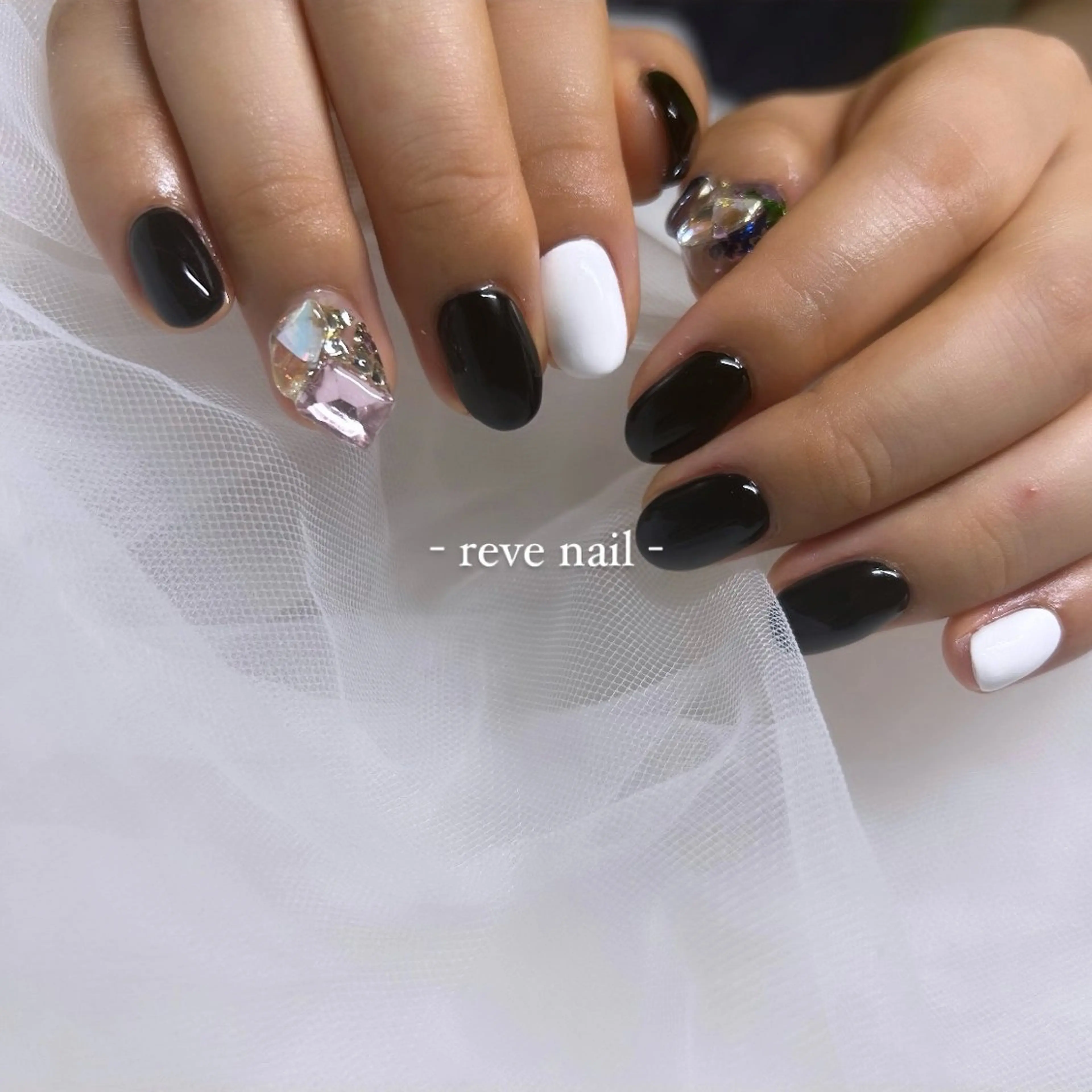 ネイル ハンドネイル 門真市 三ツ島 reve nailのネイルデザイン