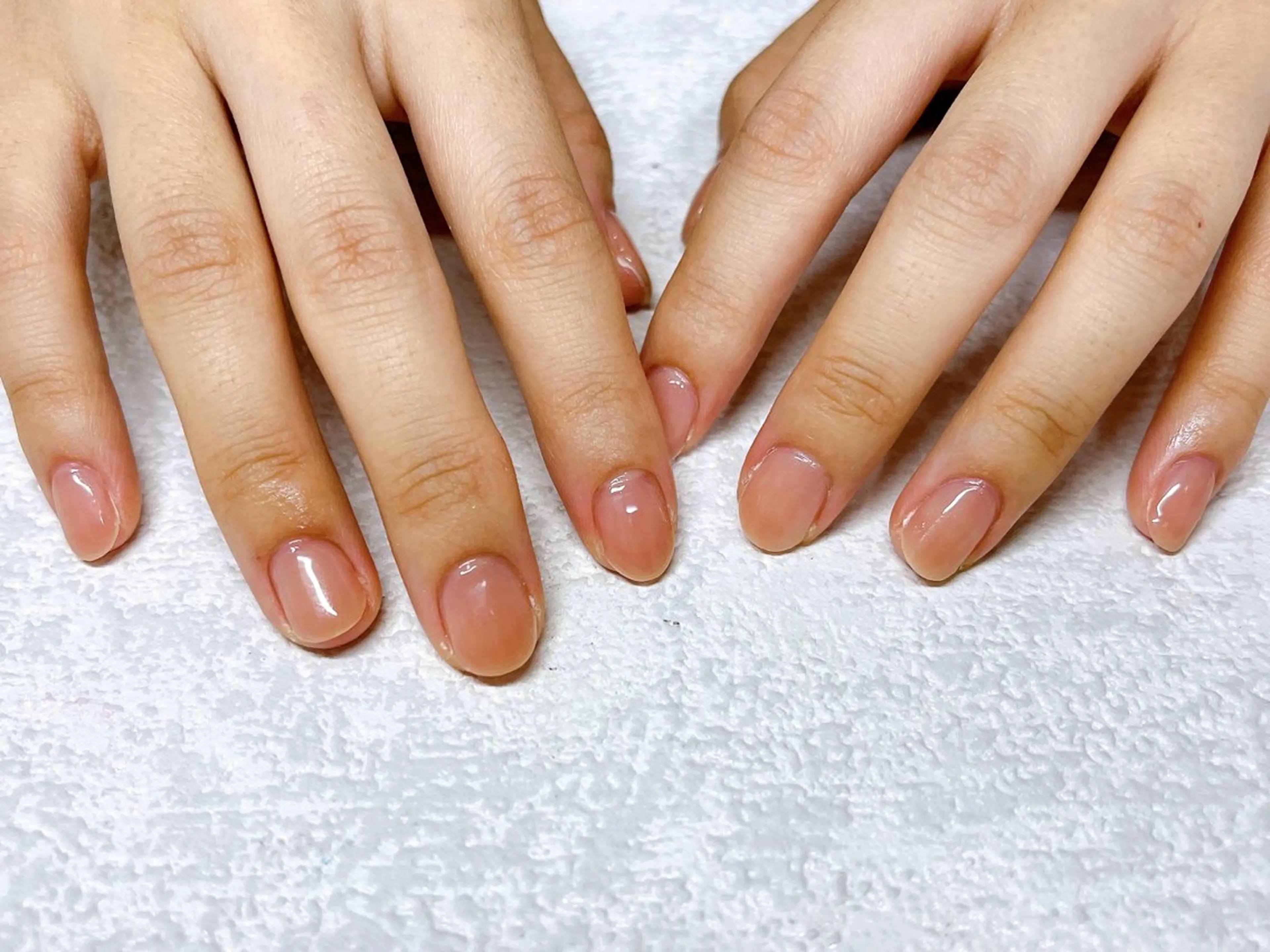 ネイル オーロラネイル フットネイル フレンチネイル ジェルネイル 韓国ネイル ハンドネイル mogunail &blowのネイルデザイン