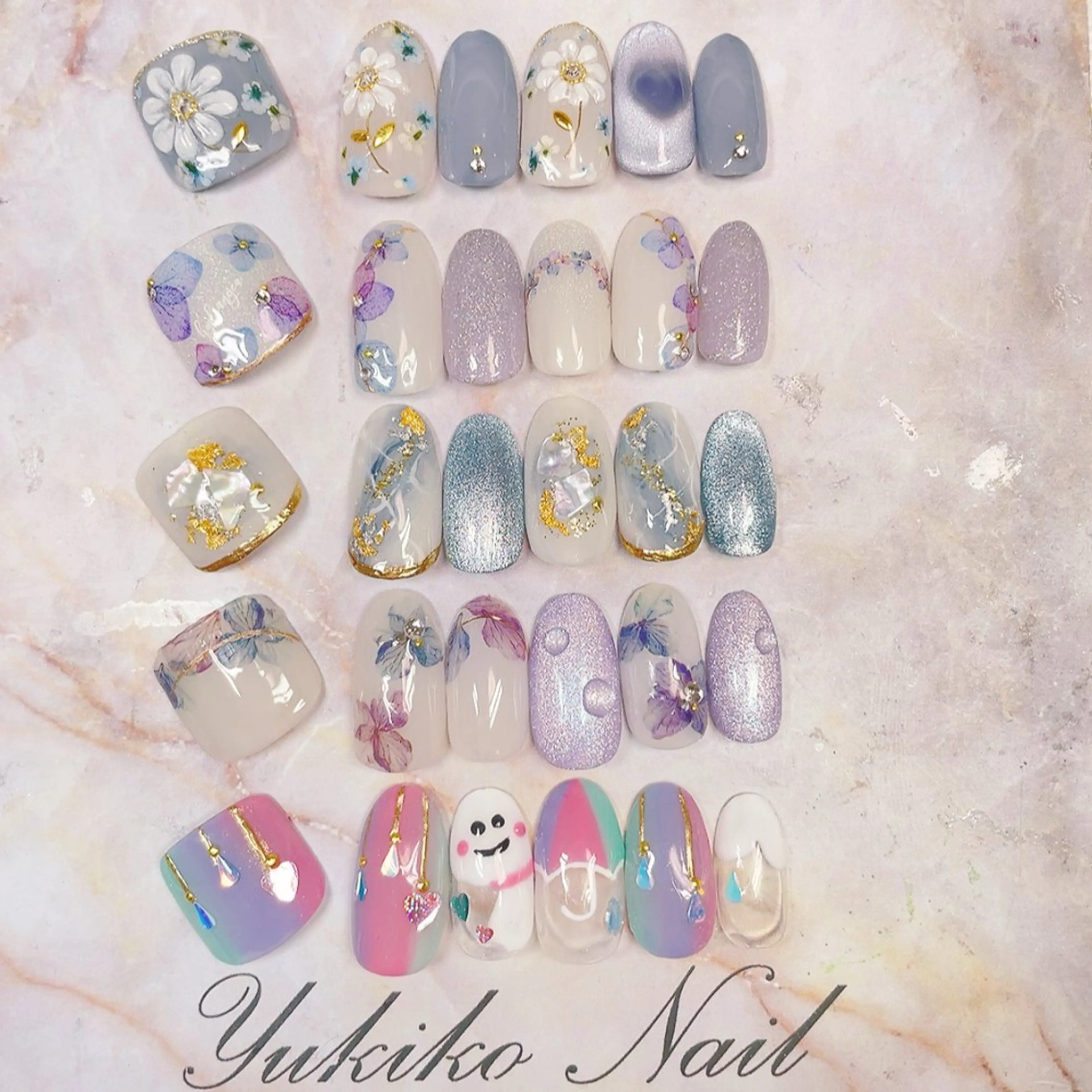 ネイル ユキコ ネイルのネイルデザイン